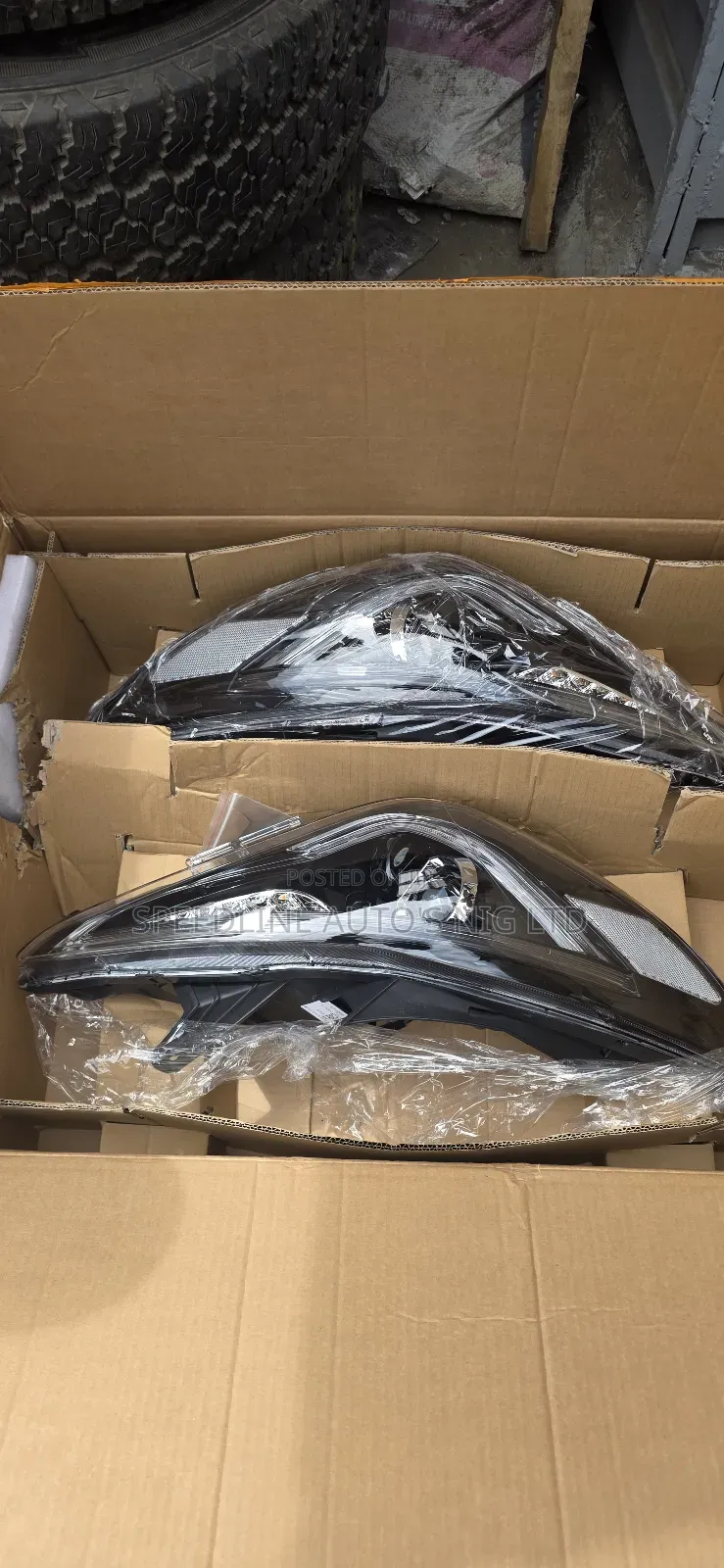 Head Lamps Hyundai Sonata Set 2014 Full Led Type