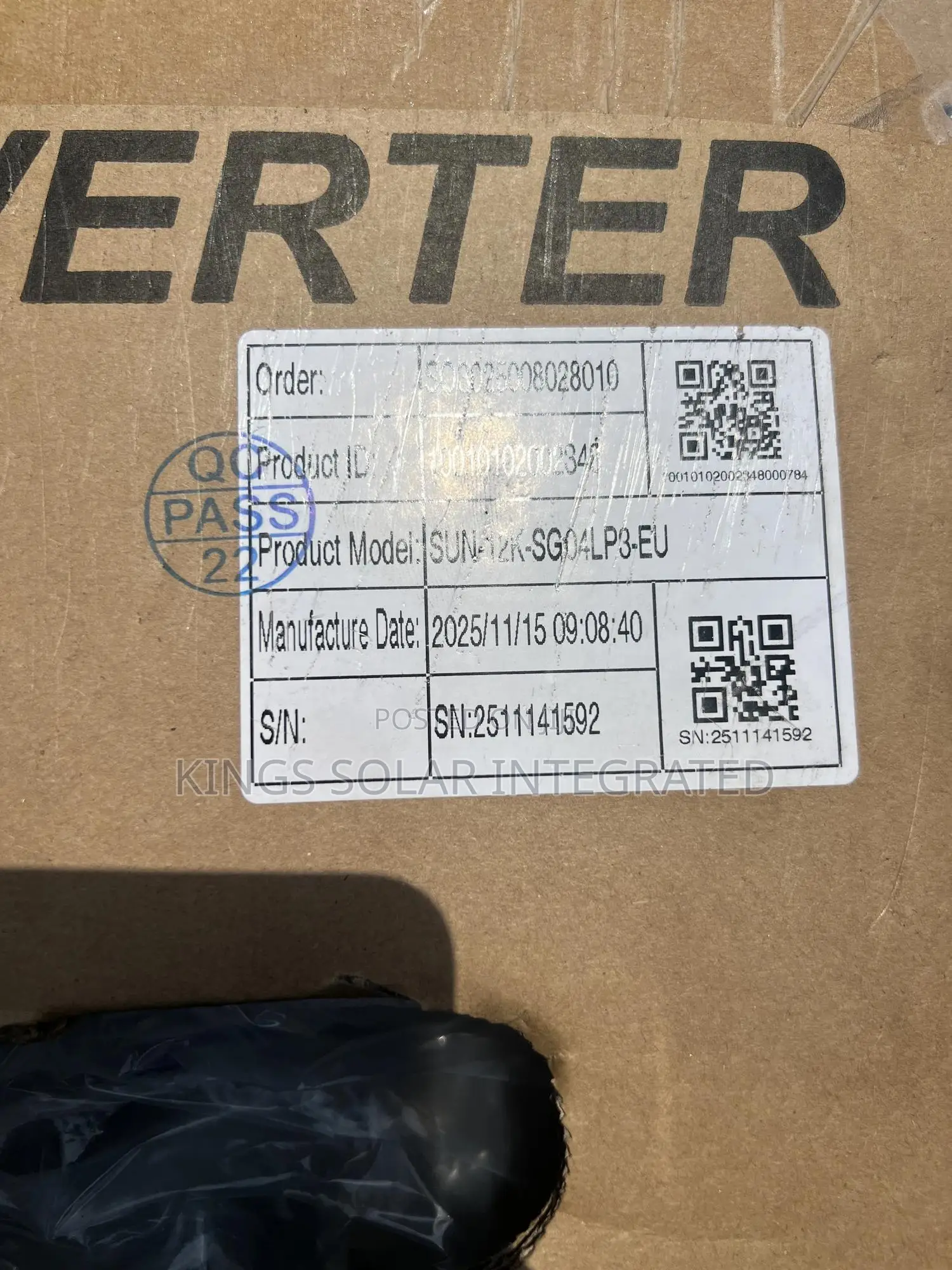 Deye Inverter 3phase