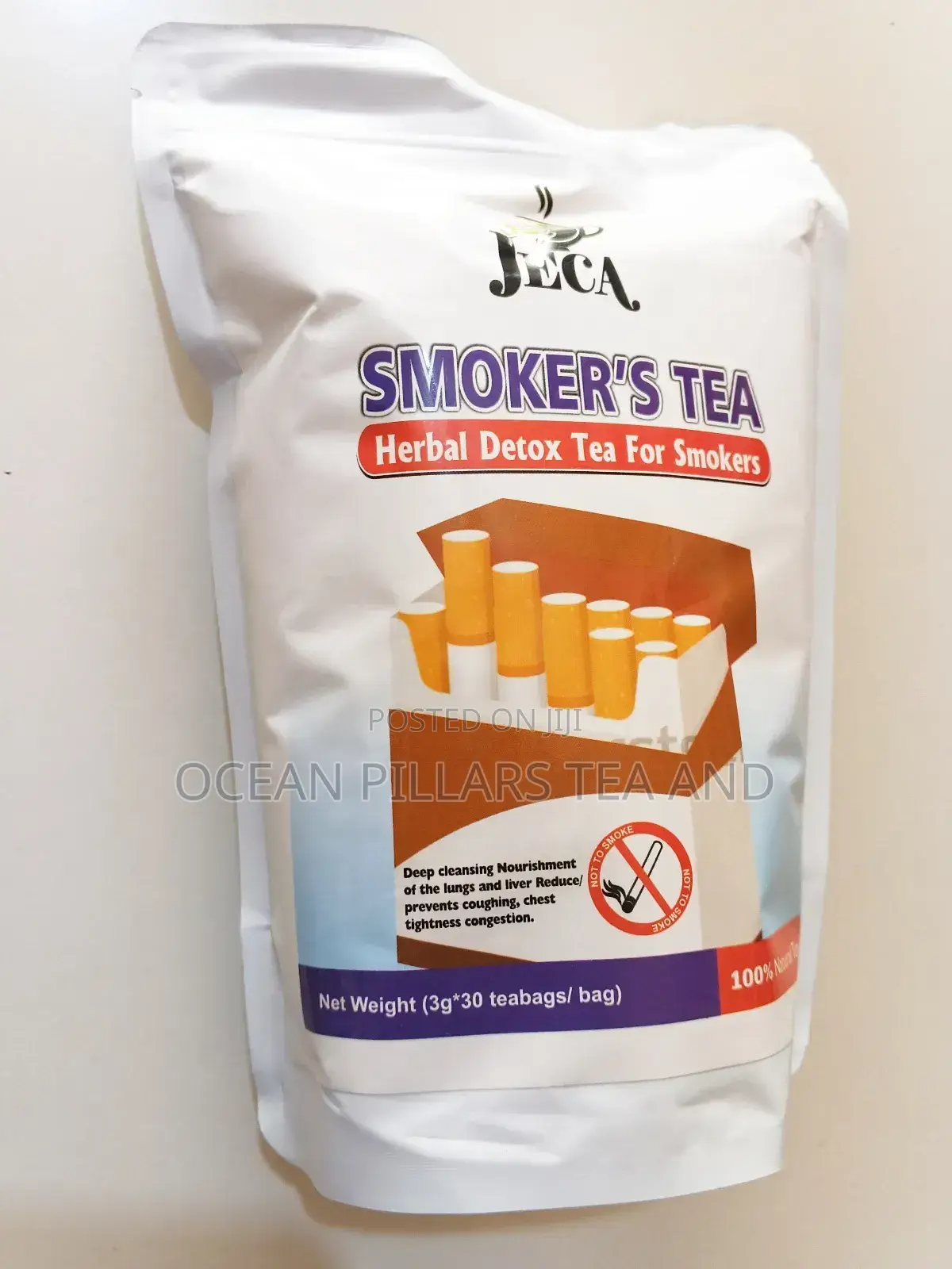 Jeca Smokers Tea (Herbal Detox for Smoker's)