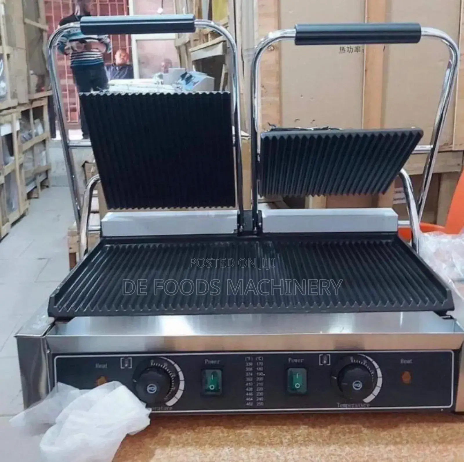 Double Contact Grill/ Shawarma Toaster