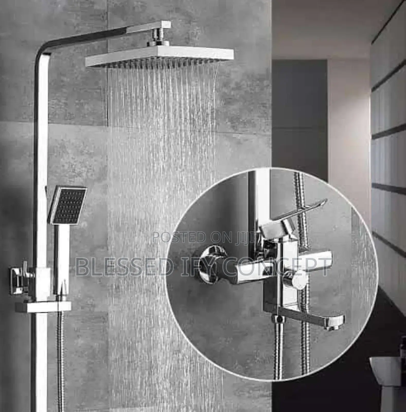 England Standard Chrome Stainless Shower Mixer