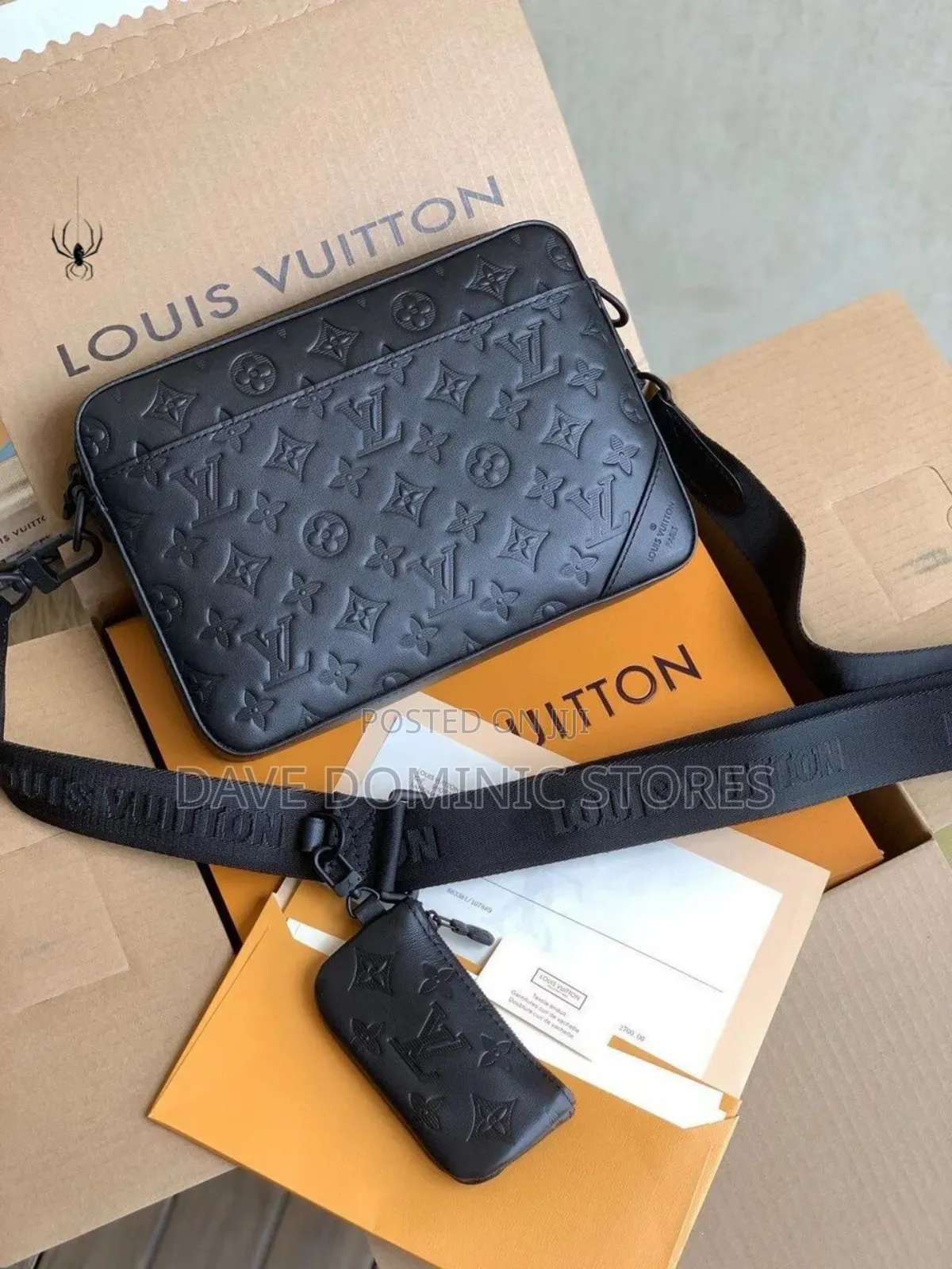 Quality Louis Vuitton Black Monogram Bag