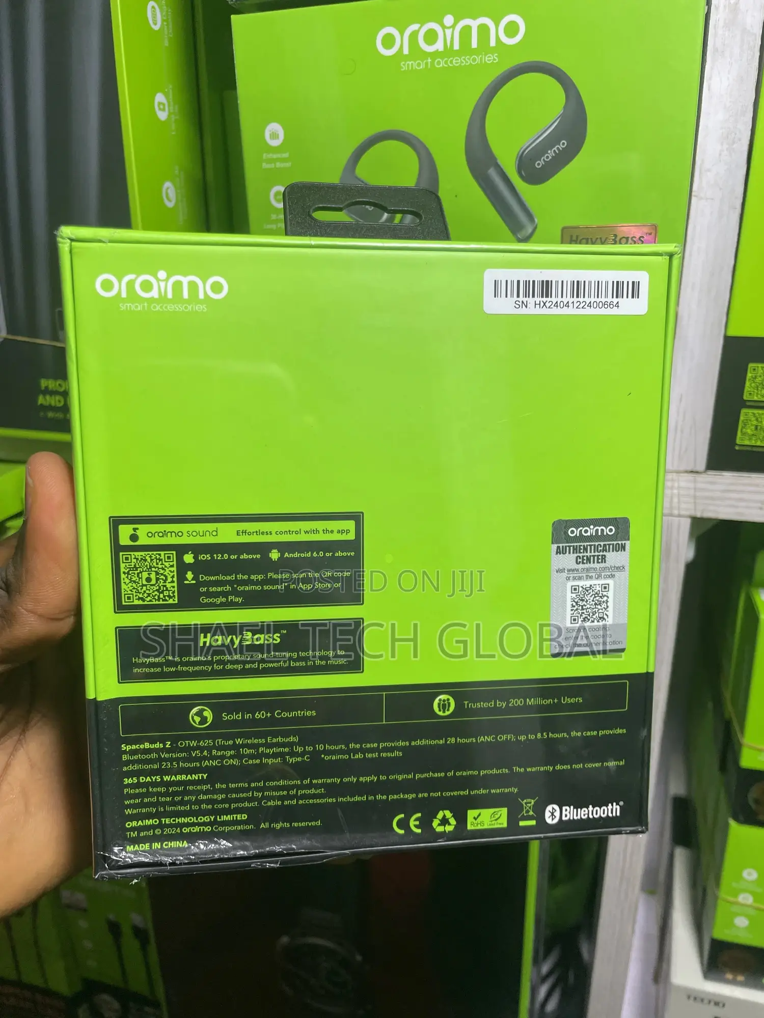 Oraimo Spacebuds Z Otw 625