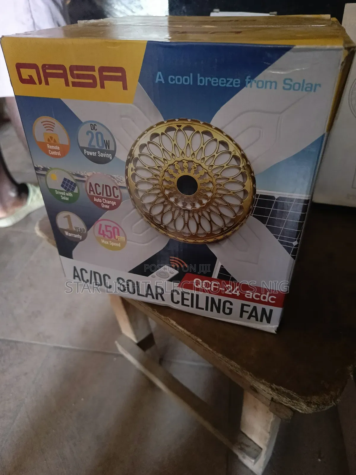 24 Inches Acdc Qasa Ceiling Fan