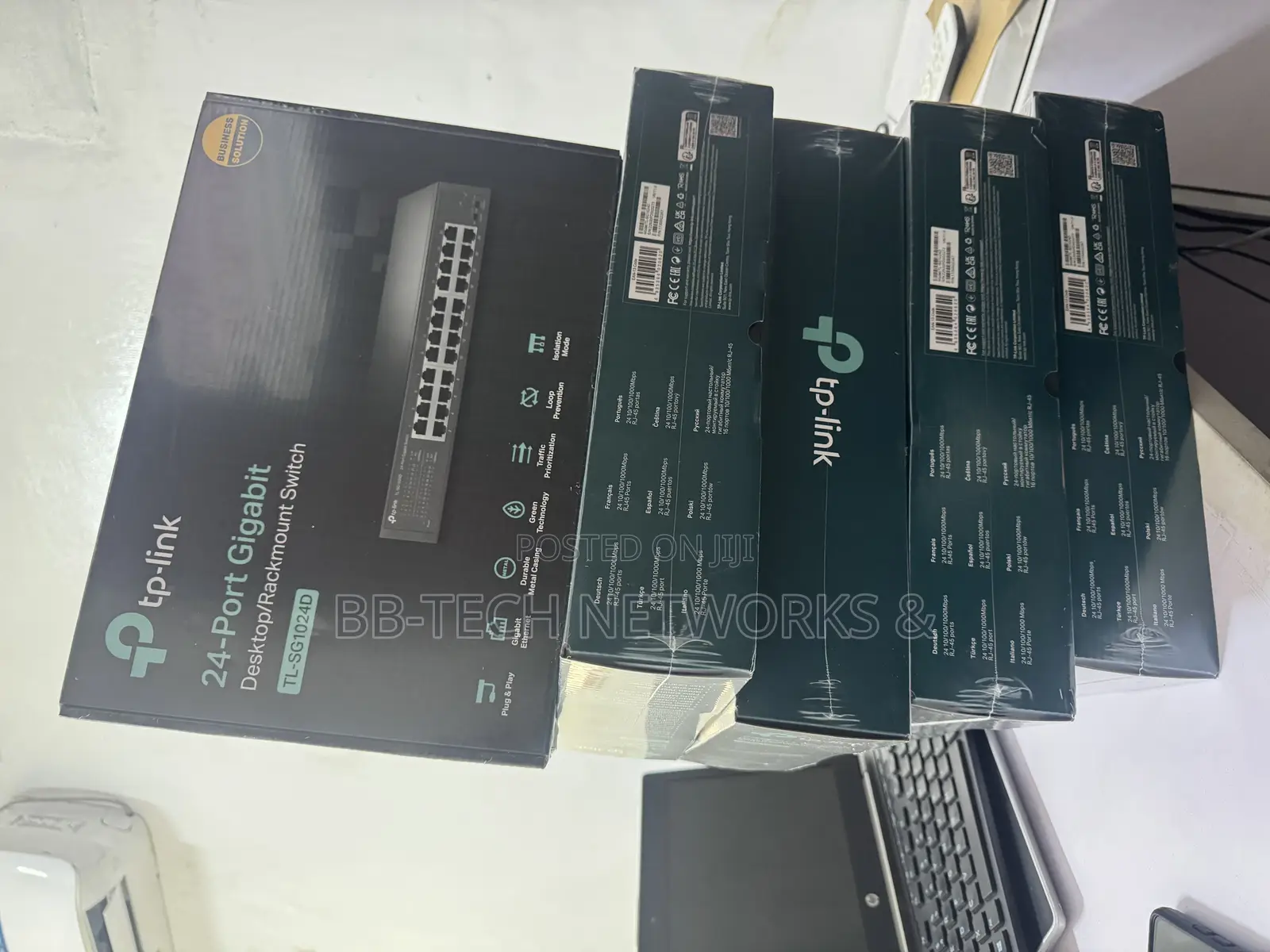 Tp-Link Tl-Sg1024d 24-Port Gigabit Unmanaged Desktop/Rackmount Switch