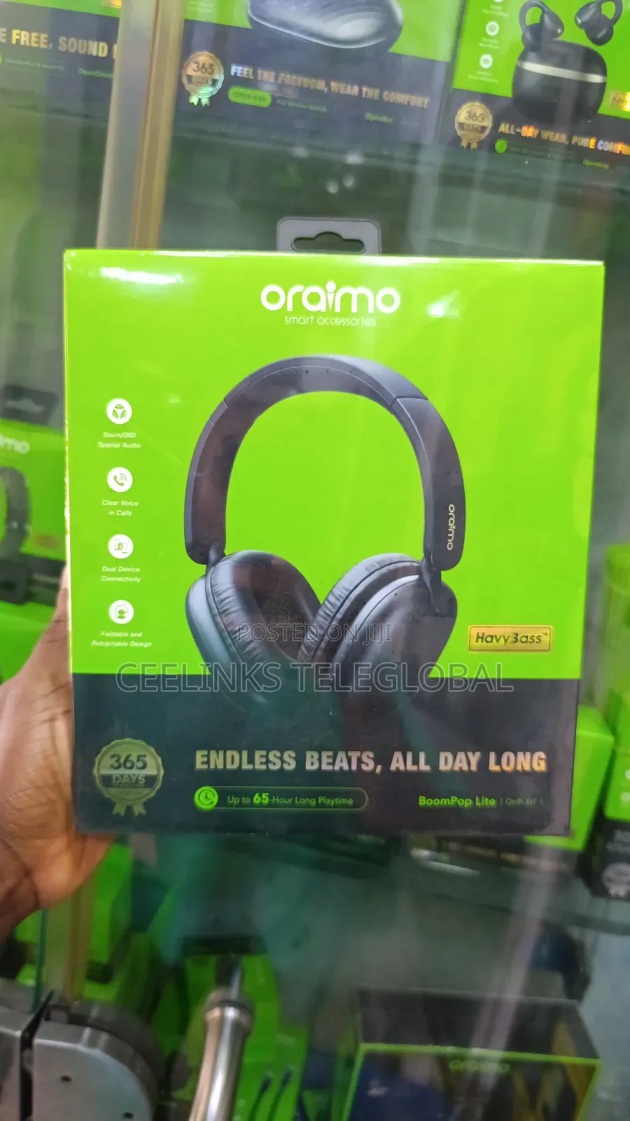 Boompop Lite Enc Over-Ear Wireless Headphones