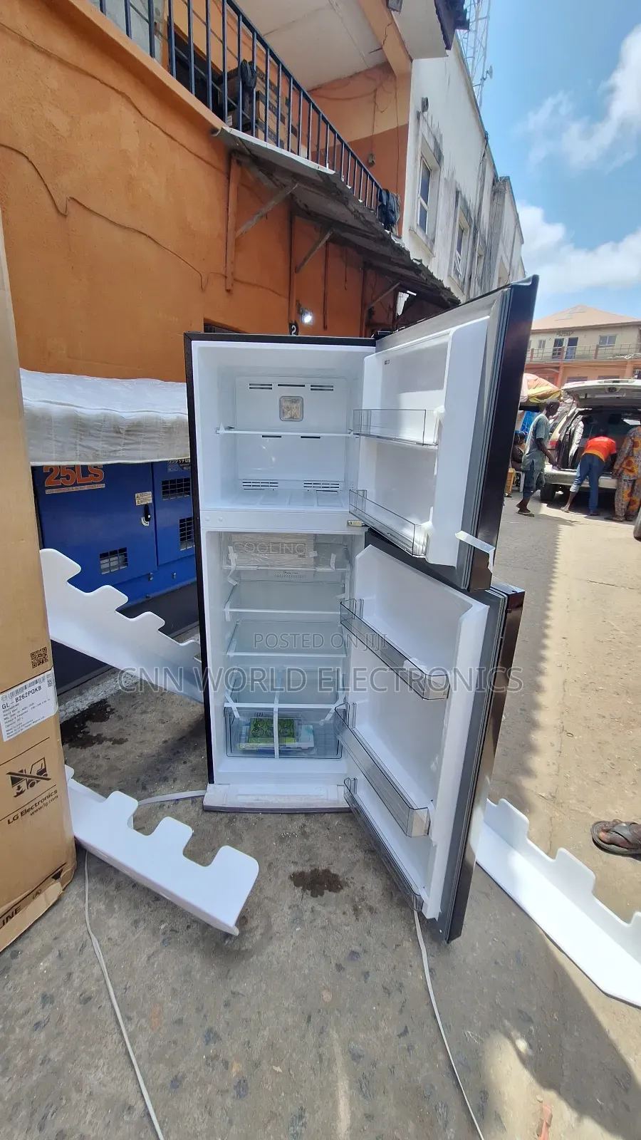 New Midea 236l Inverter Double Door Fridge Energy Saving Warranty