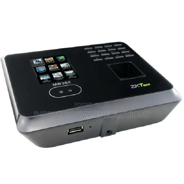 Zkteco Mb360 Fingerprint Face Attendance Machine + Installation
