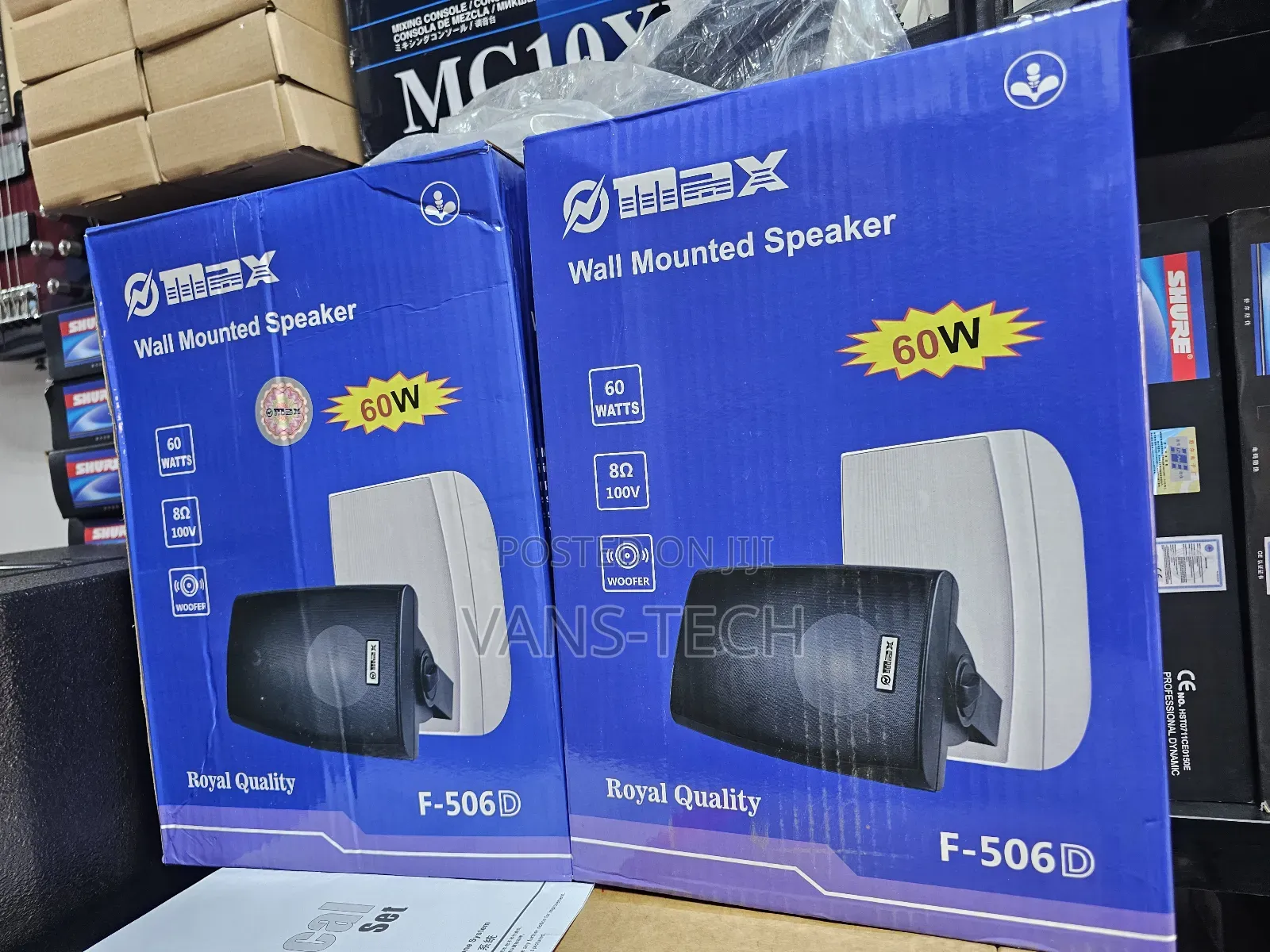 Omax Wall Mounted Speakers