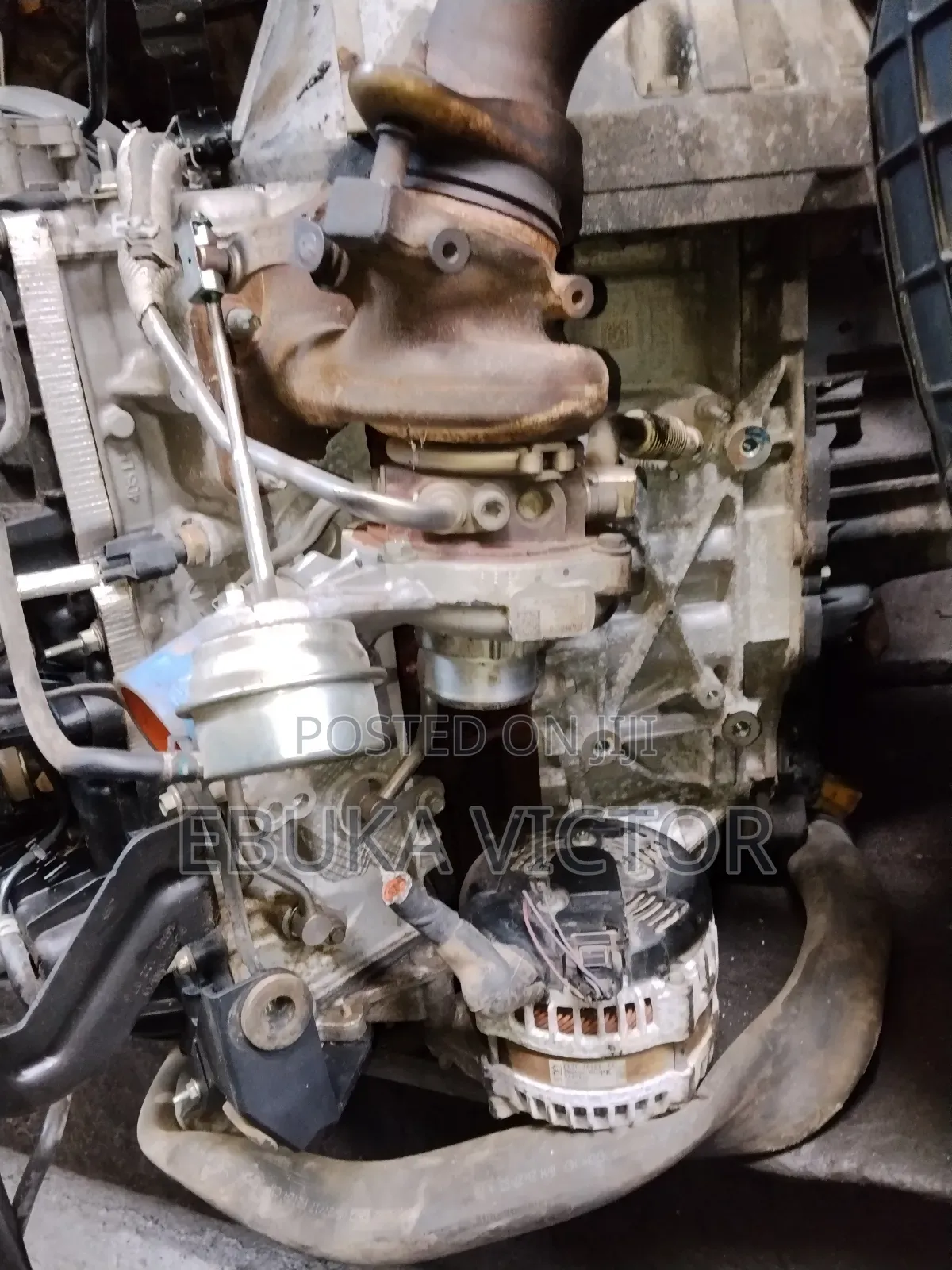 Engine and Gearbox Ford F150 2017 Model 2.7 Liters V6