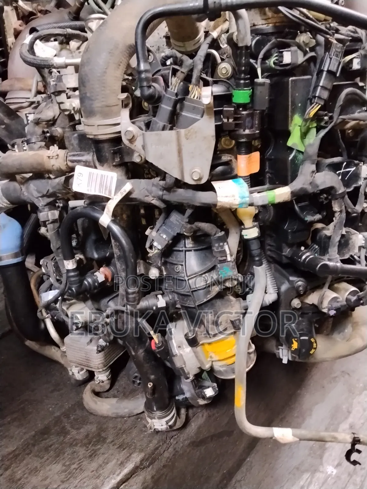 Engine and Gearbox Ford F150 2017 Model 2.7 Liters V6
