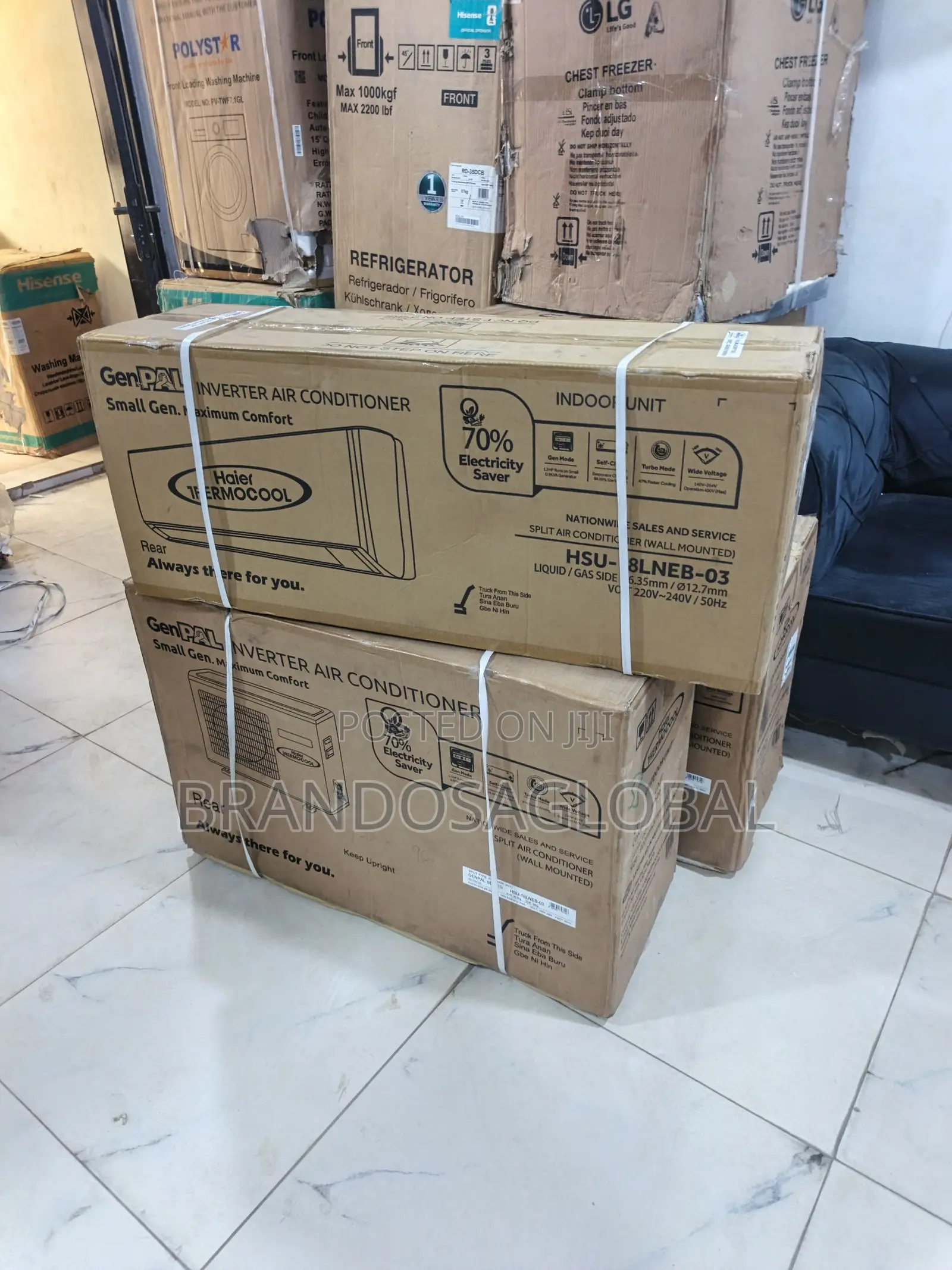 Haier Thermocool Genpal 2hp Inverter Ac(Hsu18lneb03)Moderncooling Unit