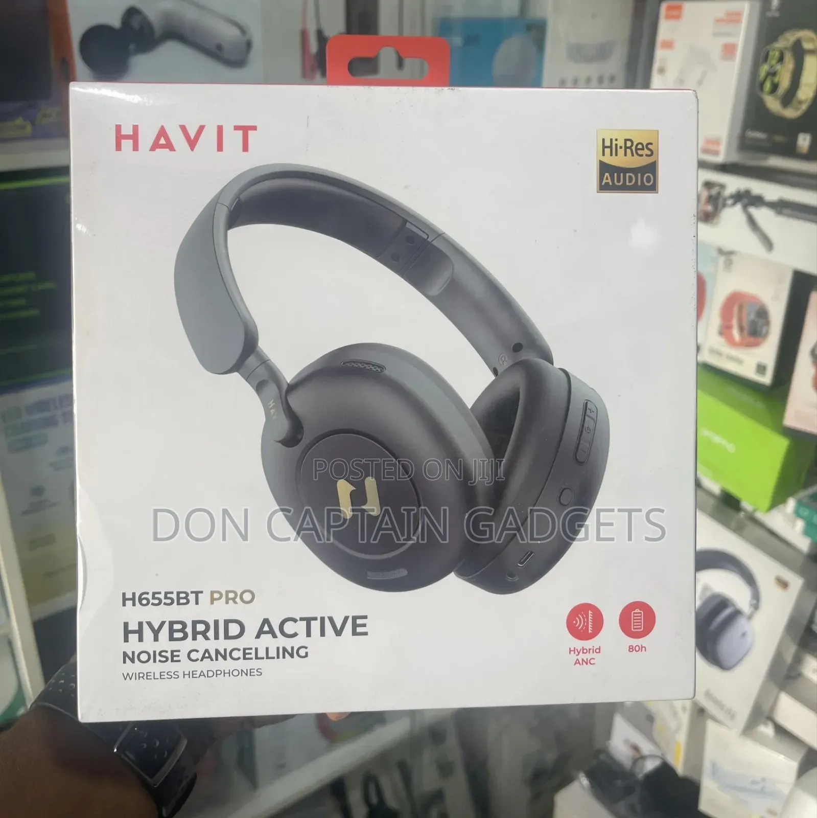 Havit H655bt Pro Hybrid Active Noise Cancelling Wireless
