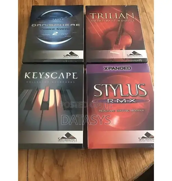 Spectrasonics 2026 – Omnisphere 2 + Keyscape + Trilian + Stylus RMX