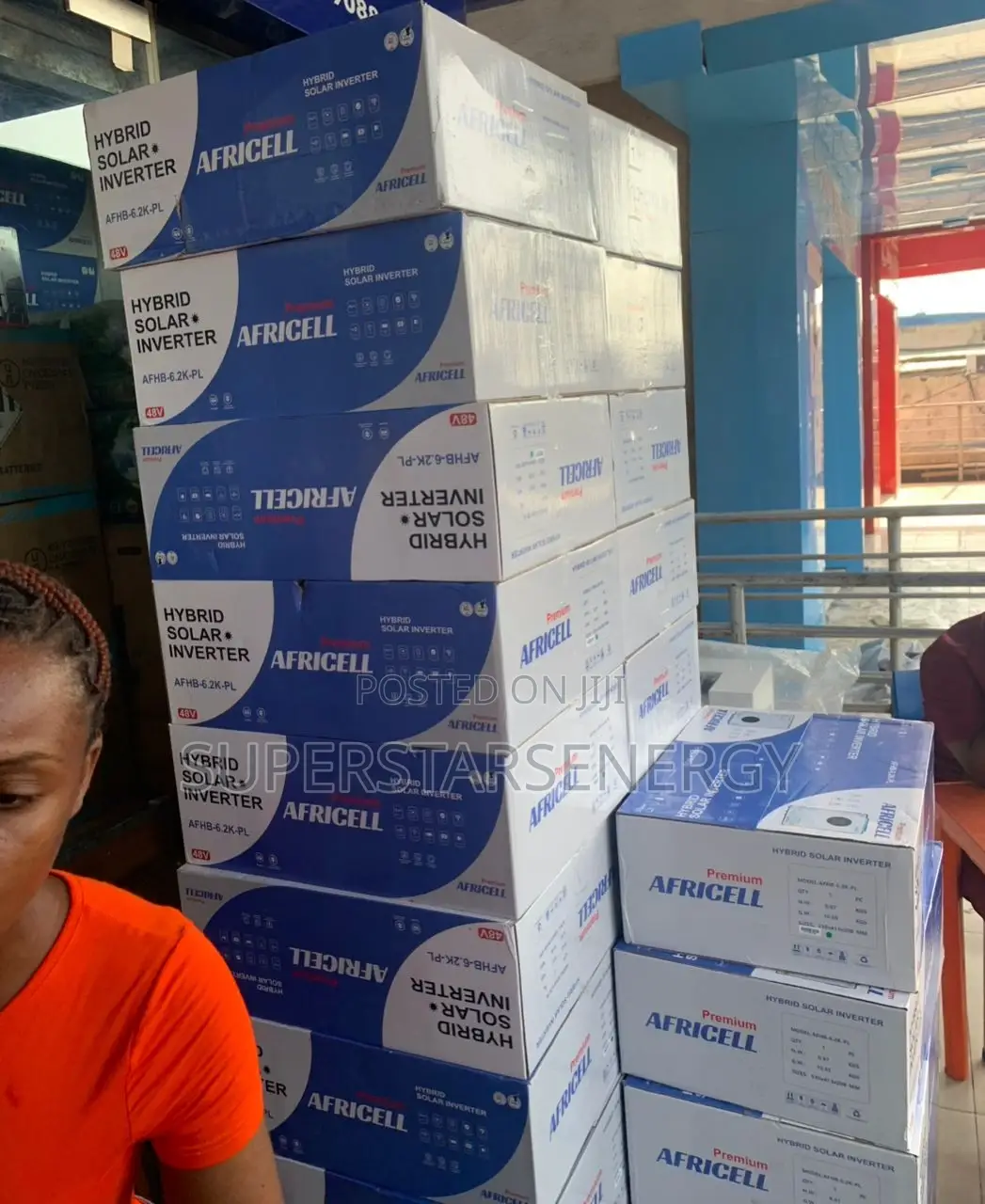 6.2kva 48v Africell Hybrid Inverter