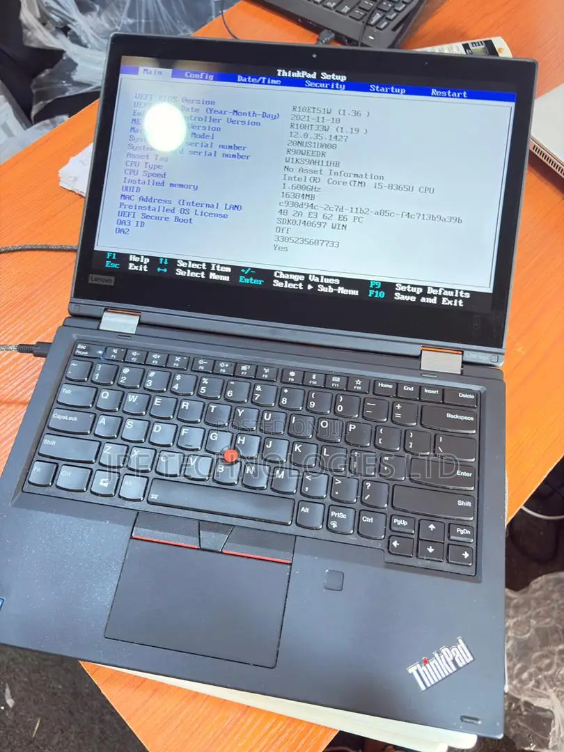 Laptop Lenovo ThinkPad Yoga 16GB Intel Core i5 SSD 256GB