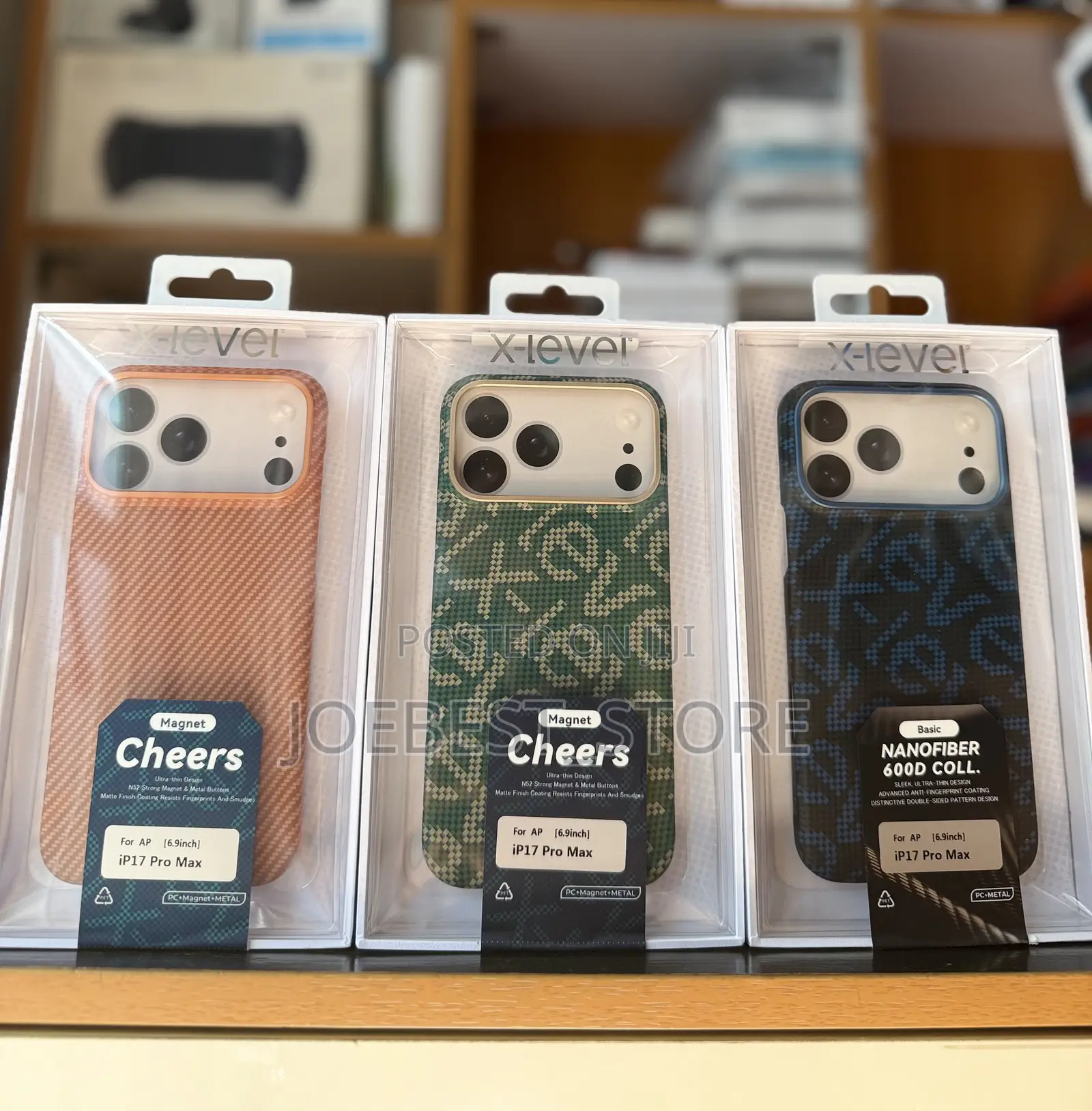X-Level Cheers Sides Cut Ultra Thin Magsafe Case - 17 Pro Max Barely