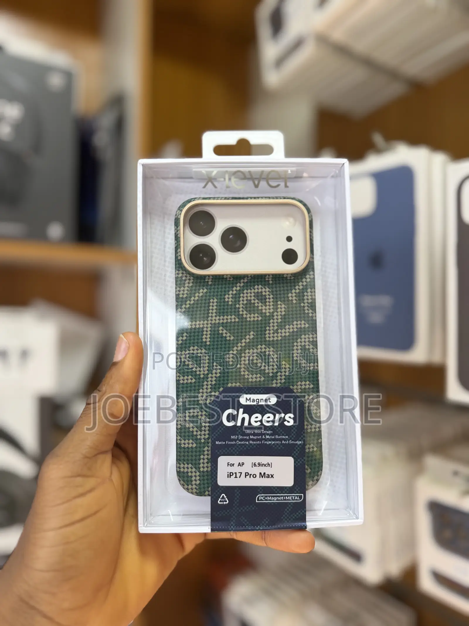 X-Level Cheers Sides Cut Ultra Thin Magsafe Case - 17 Pro Max Barely