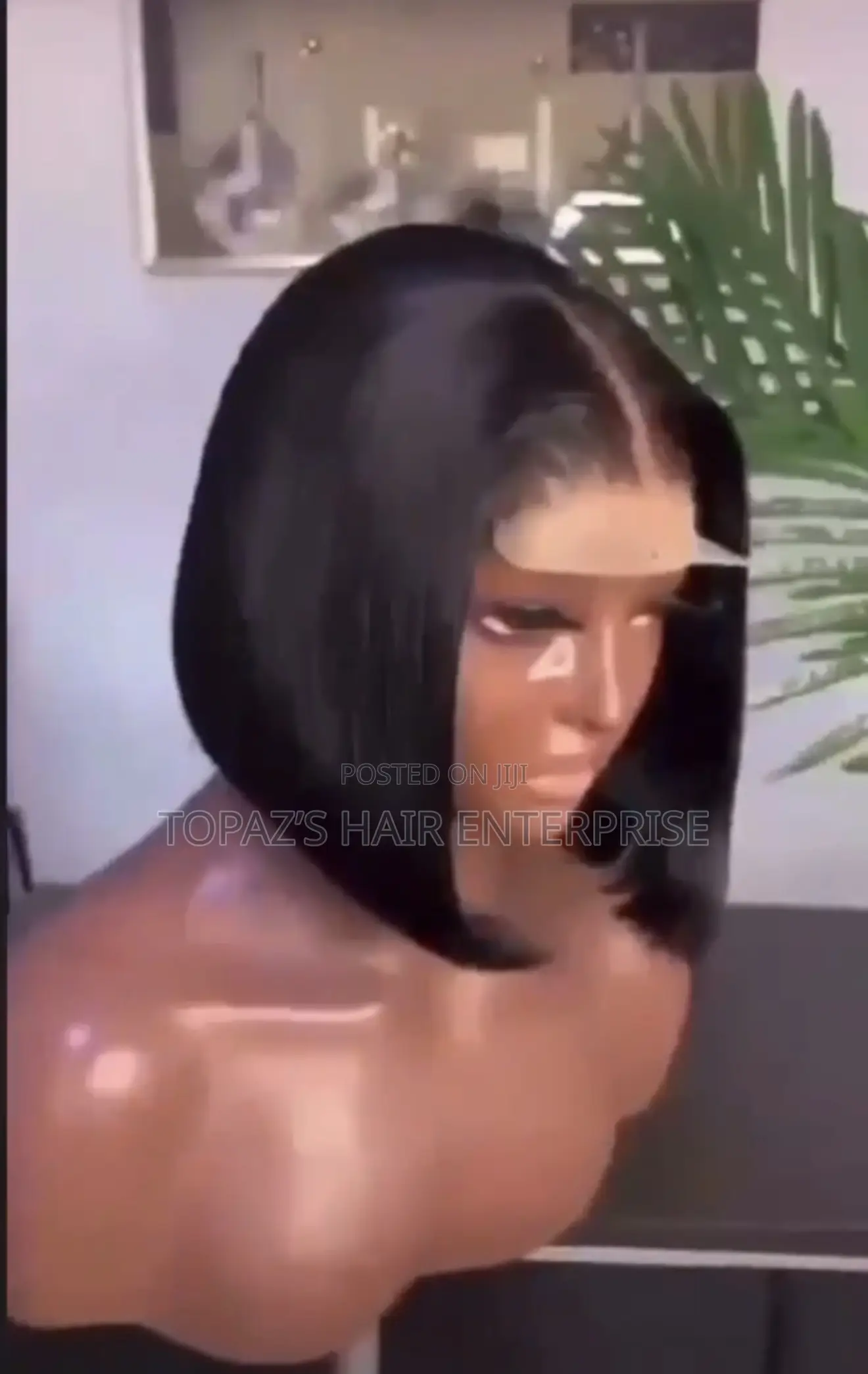100% Human Hair Bob Wig