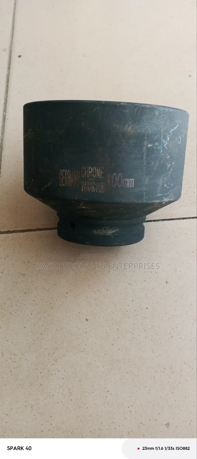 100mm 1" Drive Impact Socket