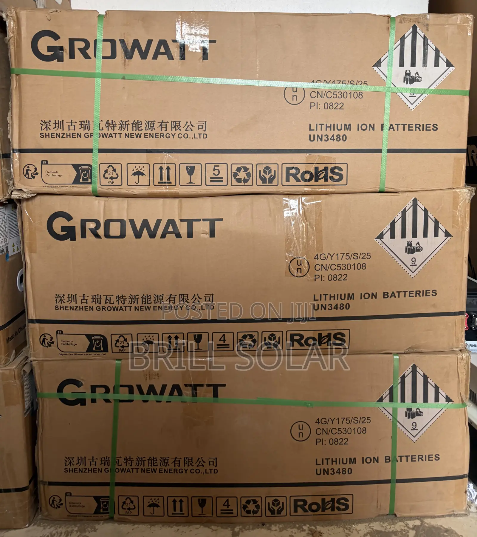 16kwh-51.2v Growatt Solar Lithium Battery(Hope 16.0lm-A1)