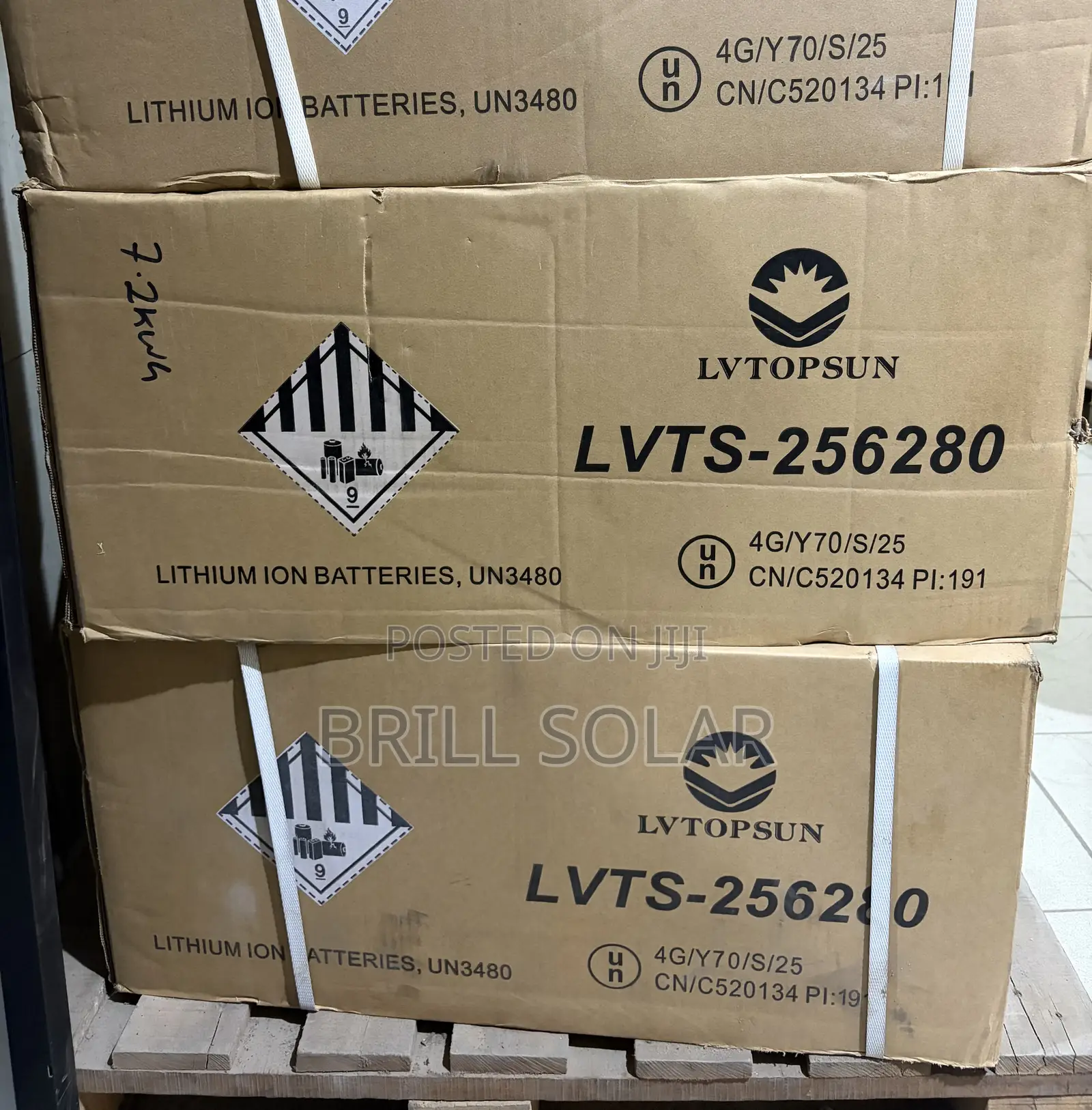 7.2kwh-25.6v Lvtopsun Solar Lithium Battery