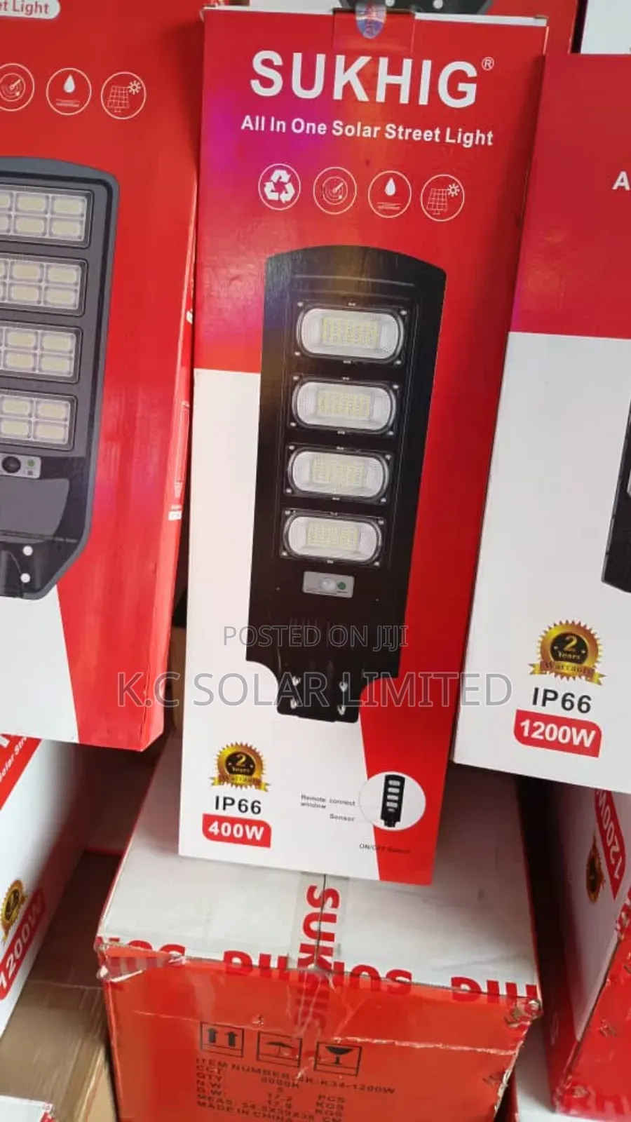 400w Sukhig Solar Street Light