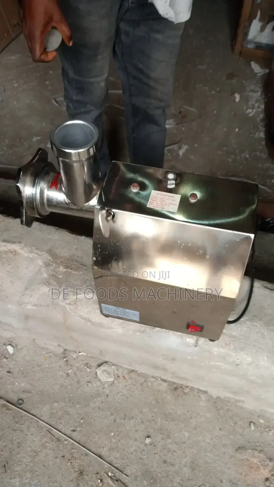 Stainless Meat Mincer/Grinder Size 22