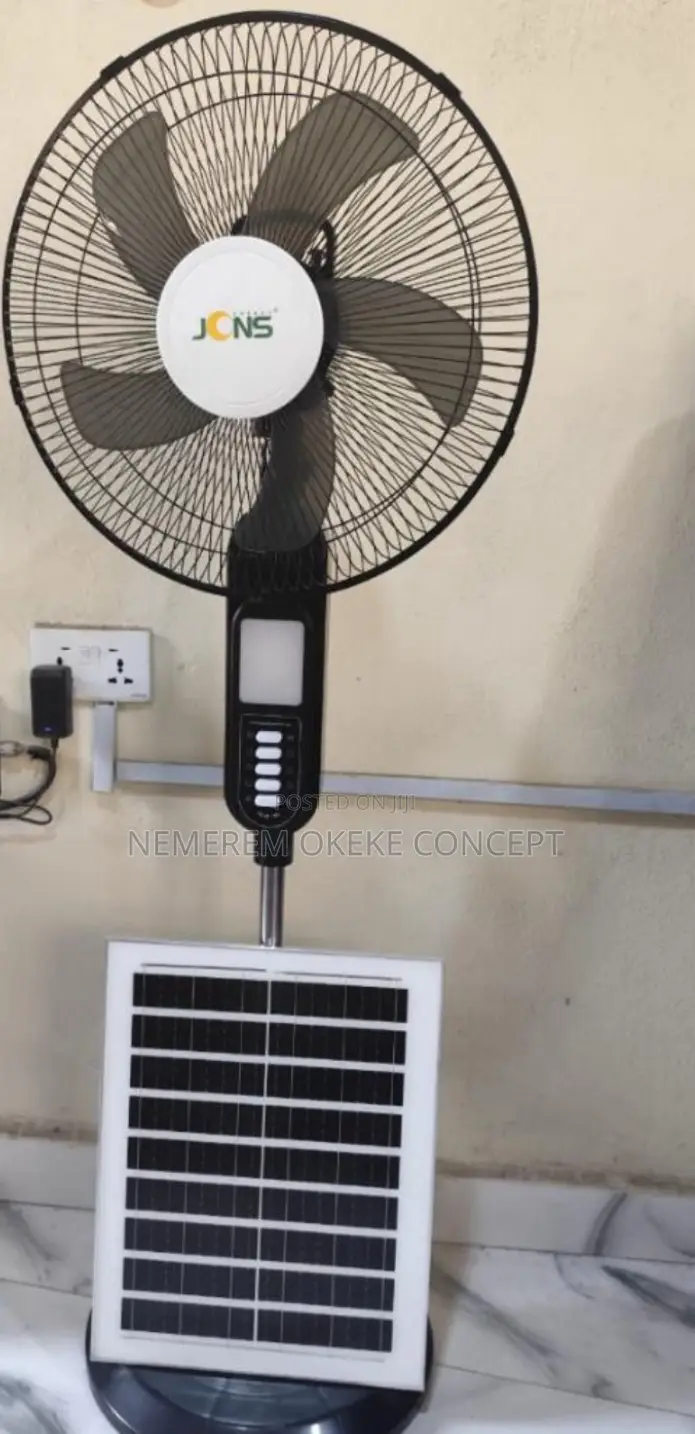 16 Inches Jons Solar Stand Fan