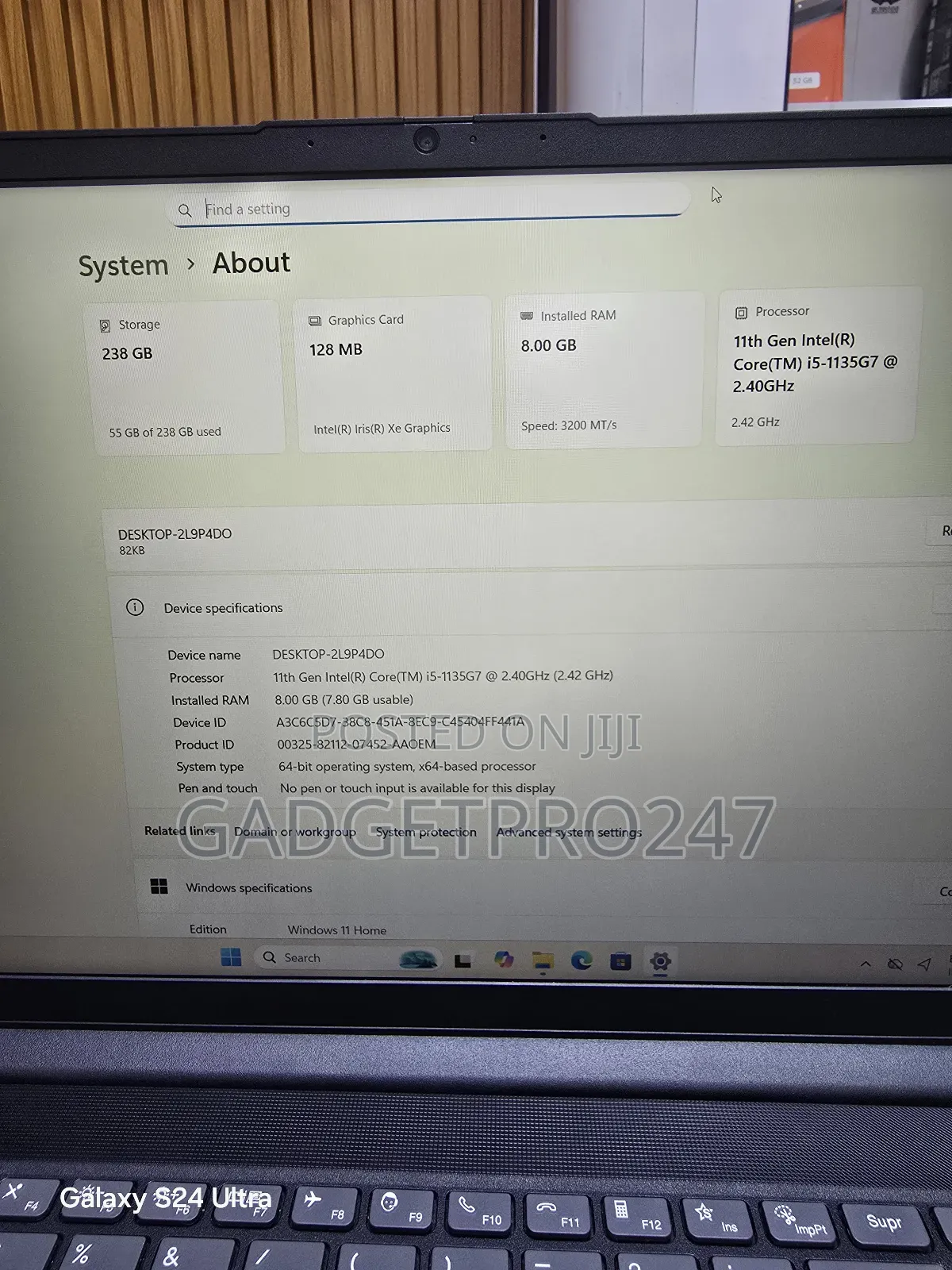 Laptop Lenovo V15 8GB Intel Core i5 SSD 256GB