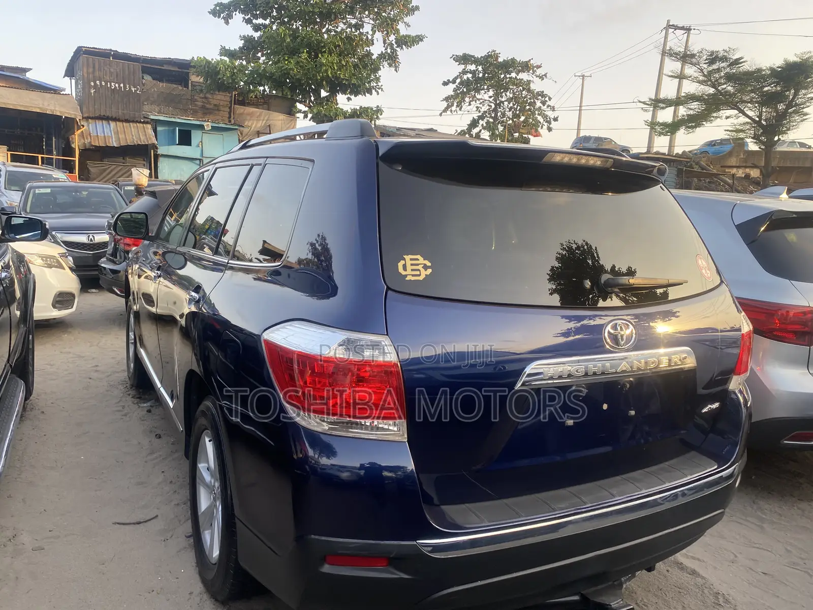 Toyota Highlander Limited 3.5L 2WD 2013 Blue