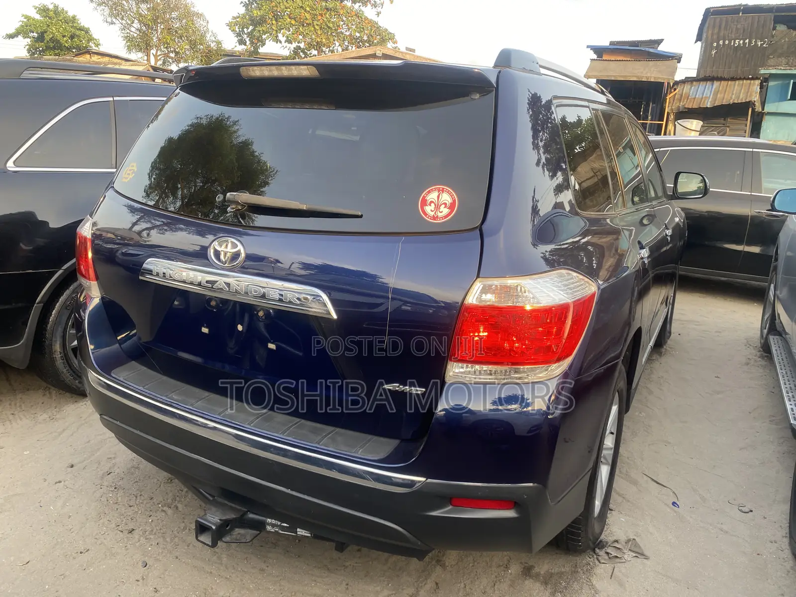 Toyota Highlander Limited 3.5L 2WD 2013 Blue
