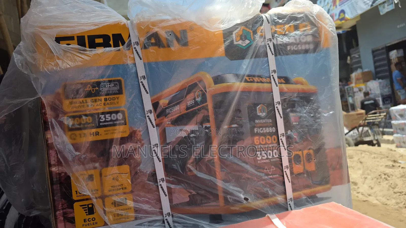 4.5kva Firman Inverter Petrol Gen Low Fuel Consumption