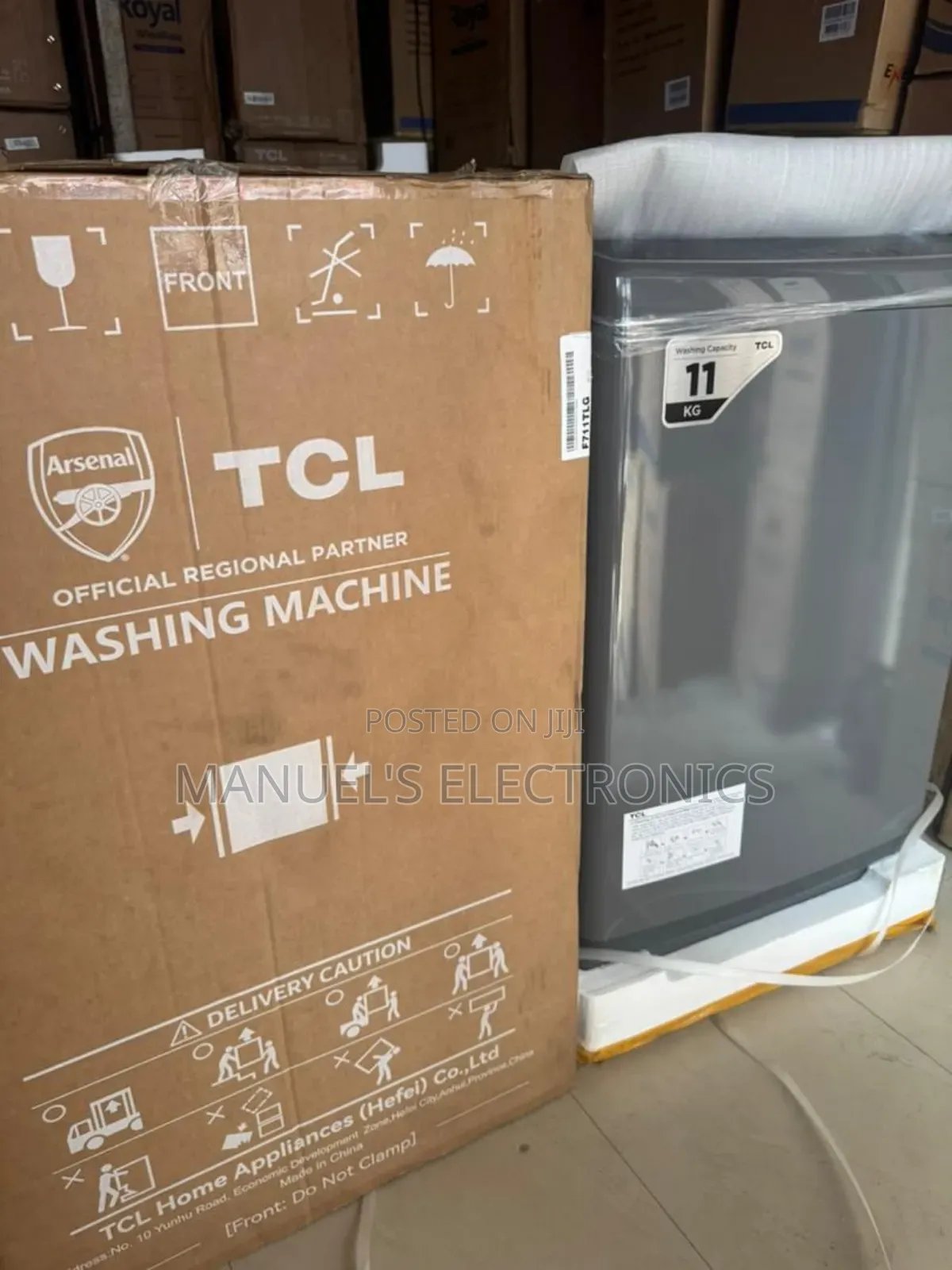 TCL 11kg Washing Machine Top-Loader Automatic
