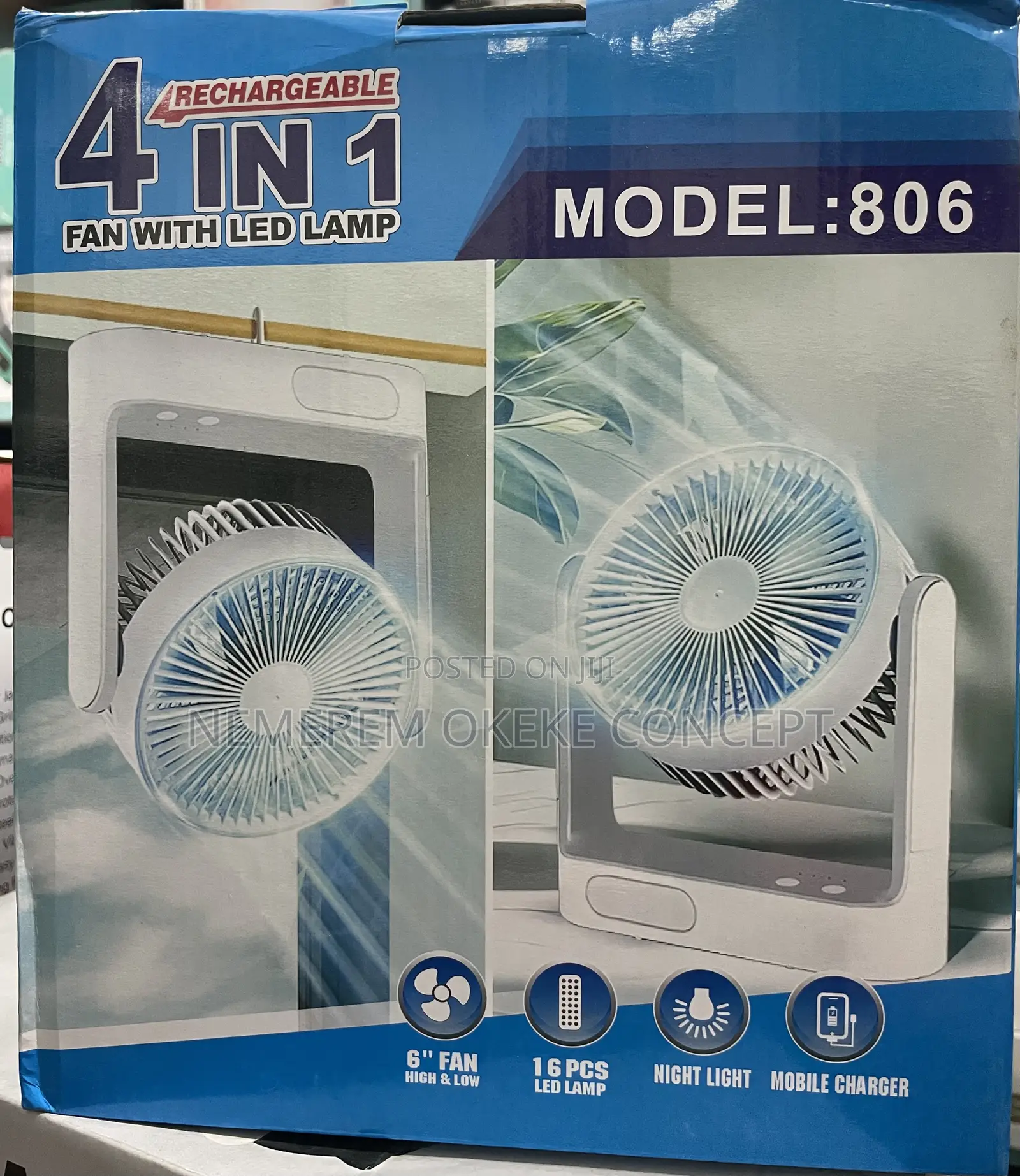 4 in 1 Mini Table Fan