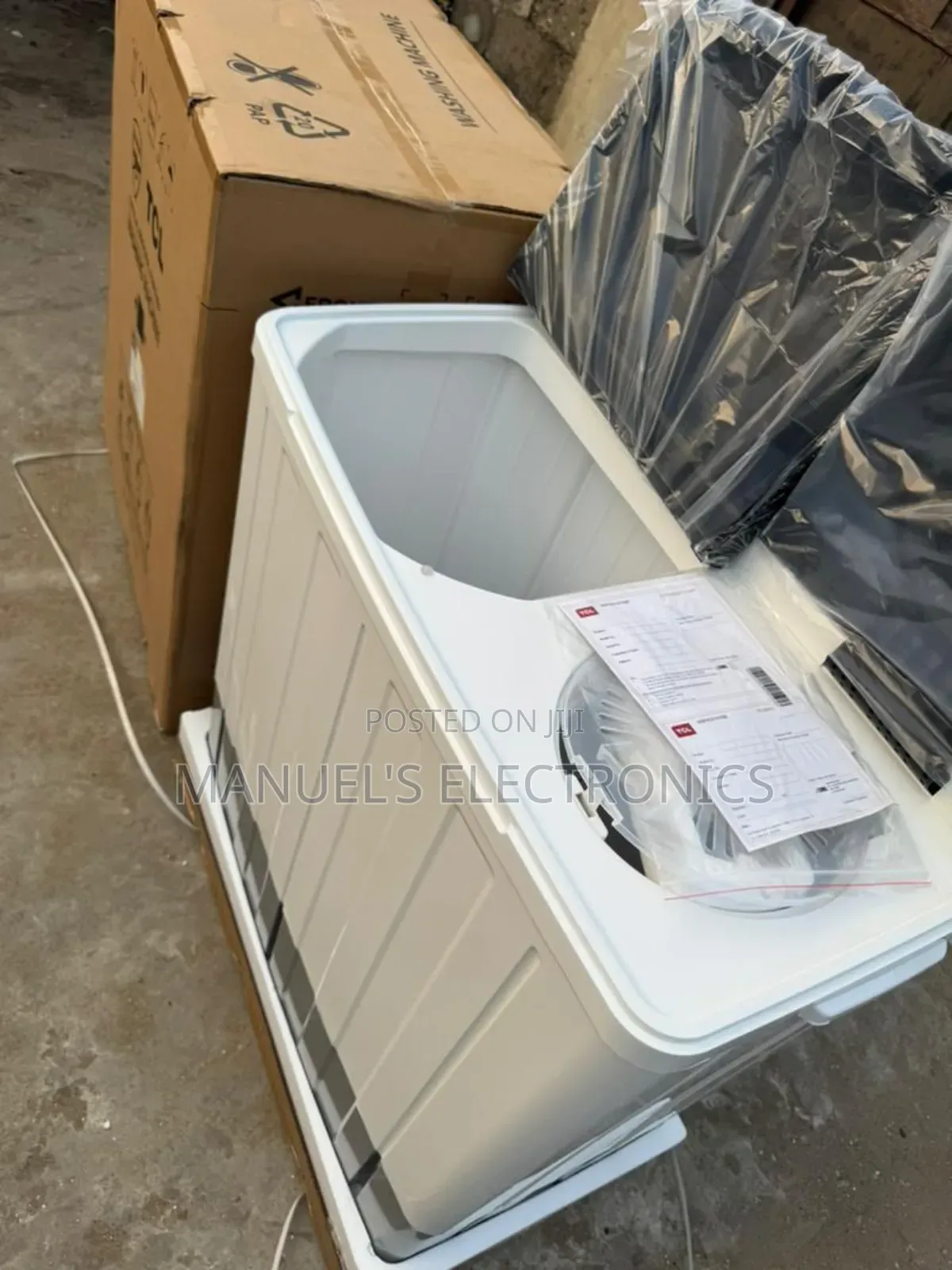 9kg TCL Twin-Top Washing Machine