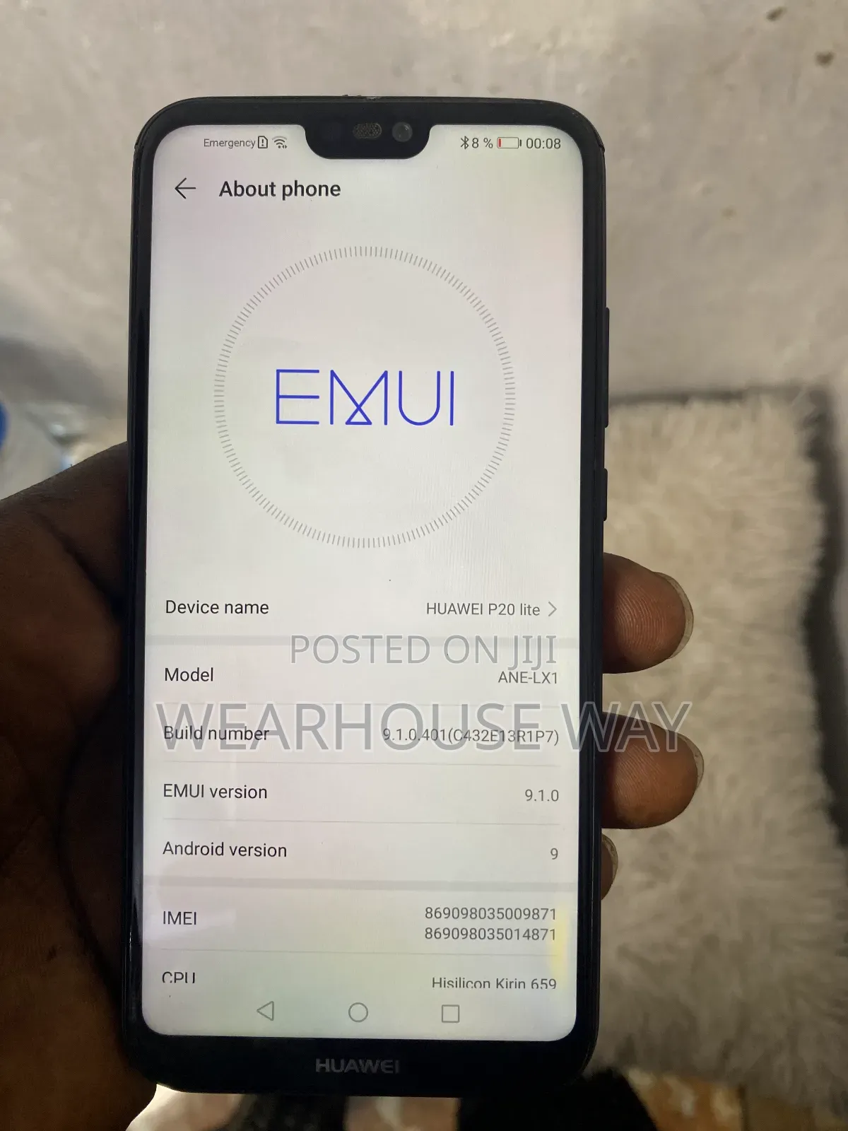 Huawei P20 Lite 64 GB Black