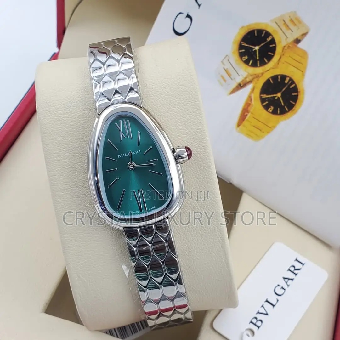 Bvlgari Quality Luxury Ladies Chain Strap Wristwatch