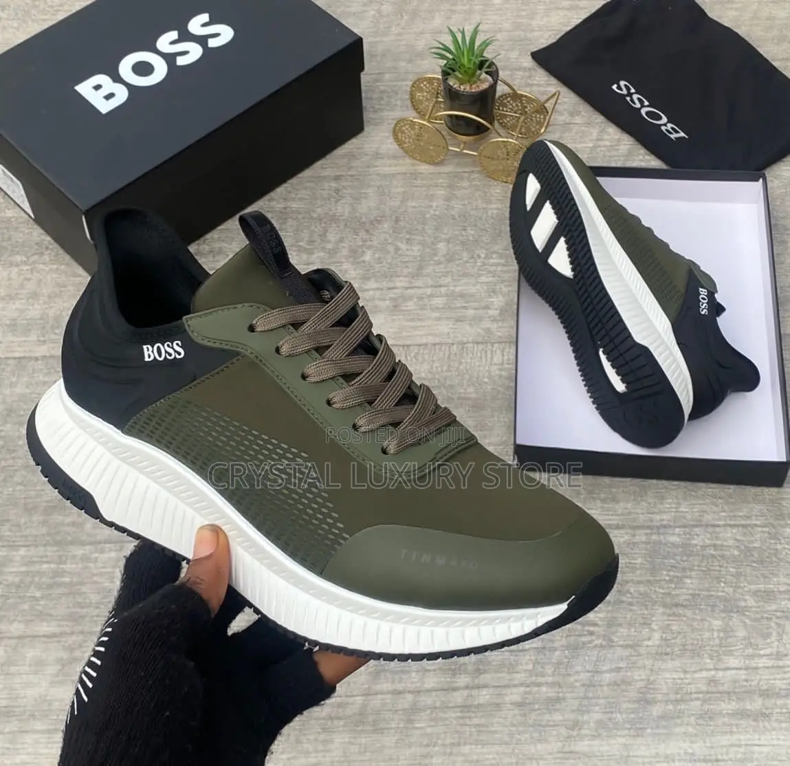 Hugo Boss Quality Luxury Men Sneakers