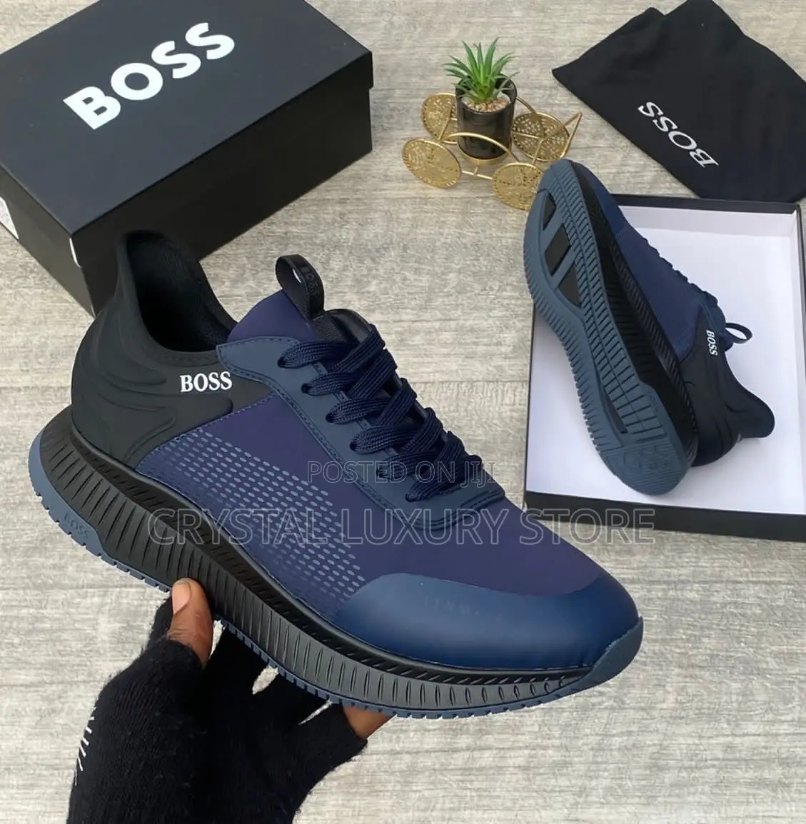 Hugo Boss Quality Luxury Men Sneakers