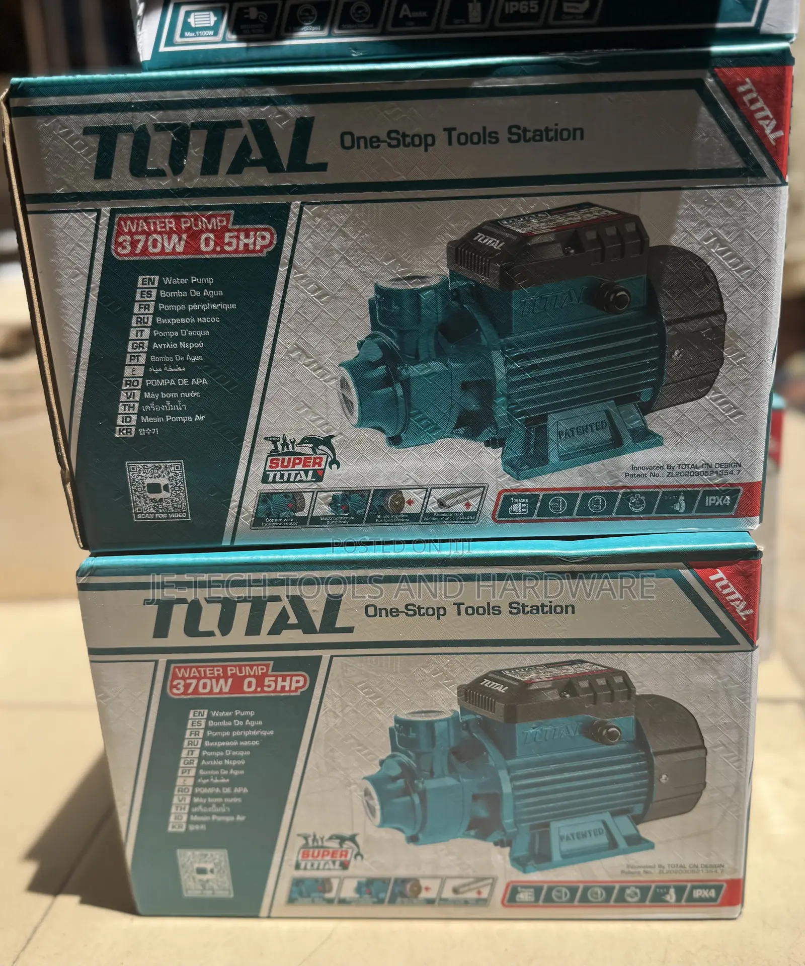 370w Total Twp13706 Water Pump – 0.5hp