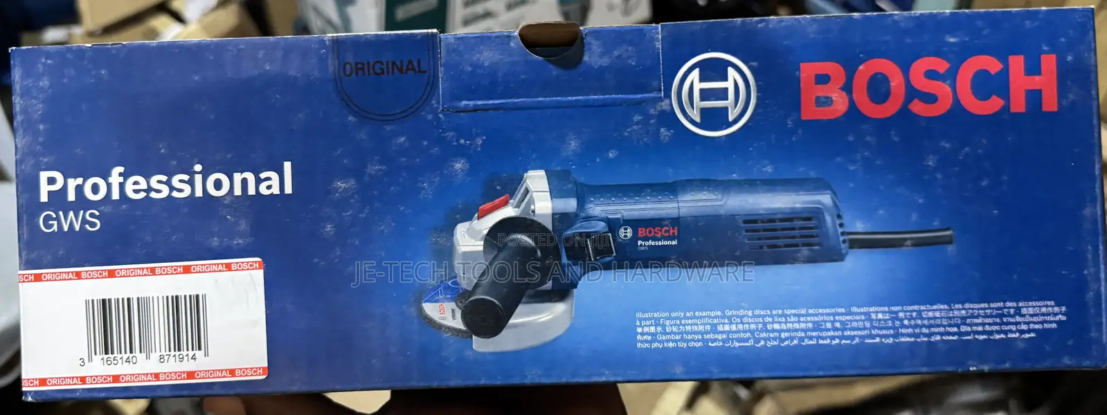 Bosch Professional GWS 750-115 Angle Grinder.