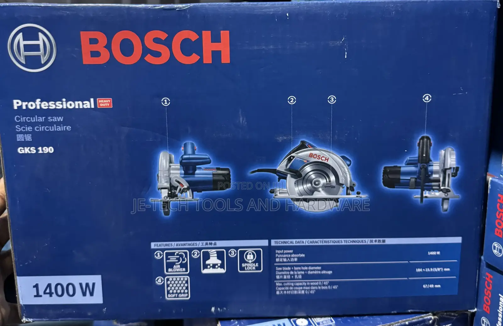 Bosch GKS 190 Professional Circular Saw.