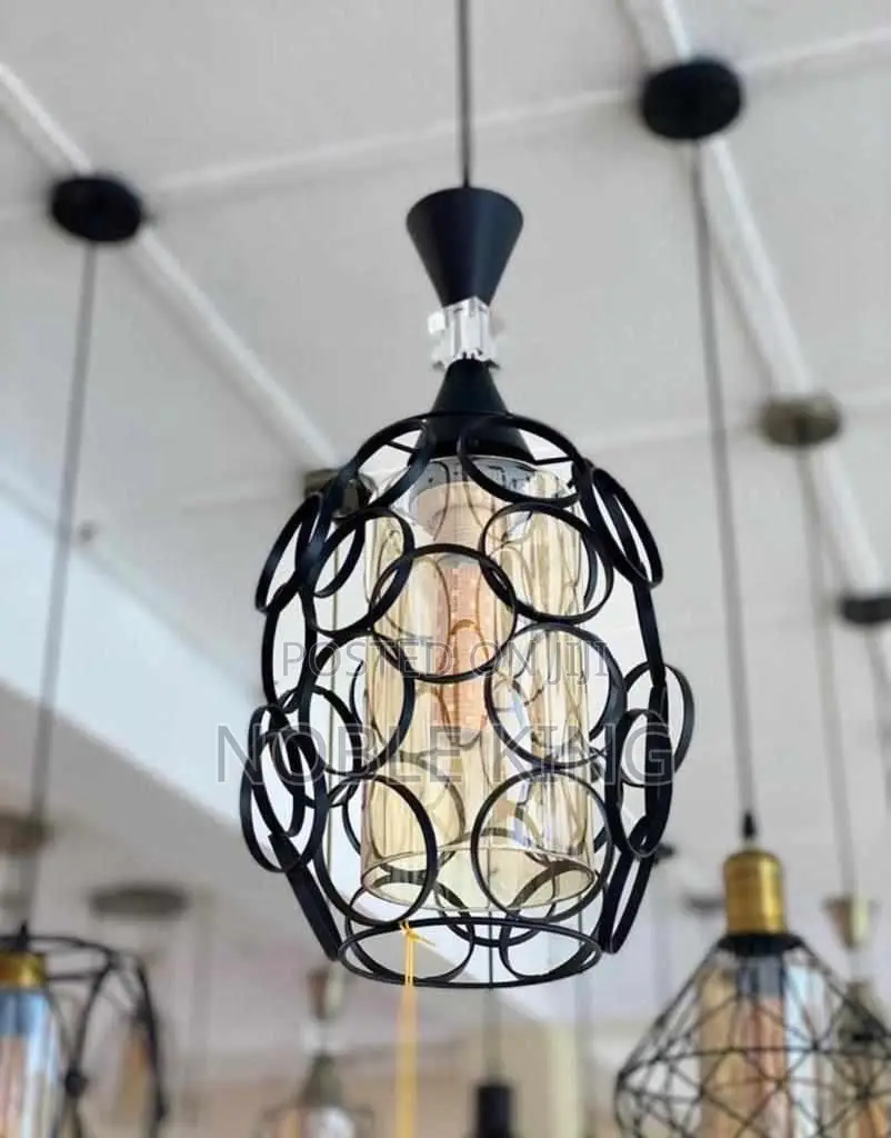 Modern Led Pendant Lights Vintage Hanging Lamp for Living Room