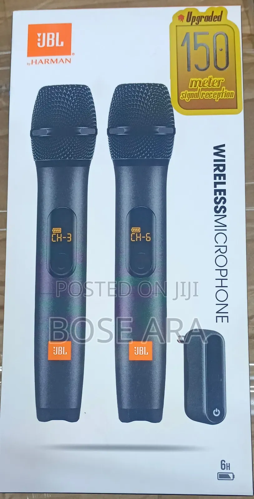 Jbl Wireless Microphone With Two Handheld Microphone