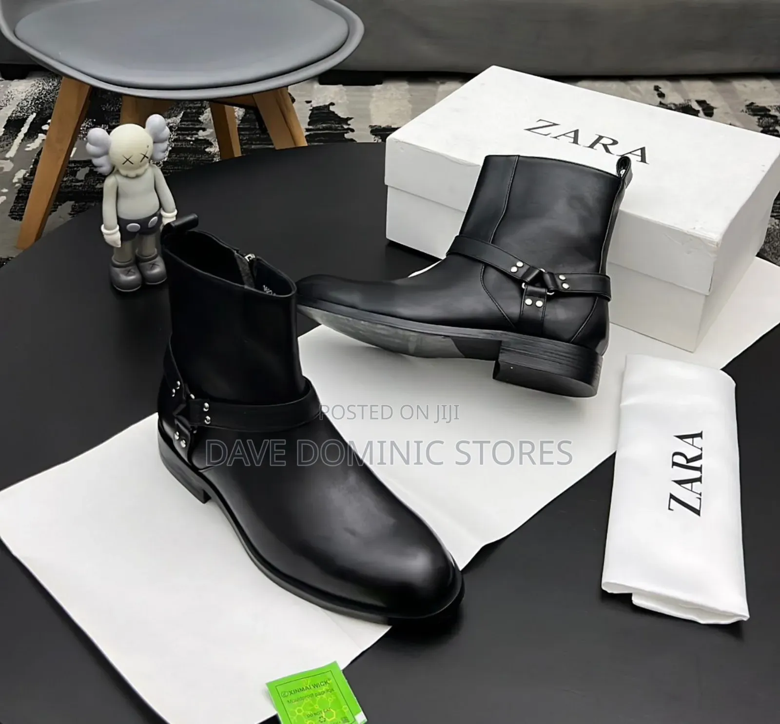 Strapped Zara Boots