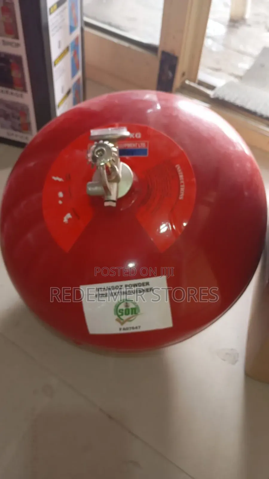 Hanging Type Dry Powder Fire Extinguisher 6kg