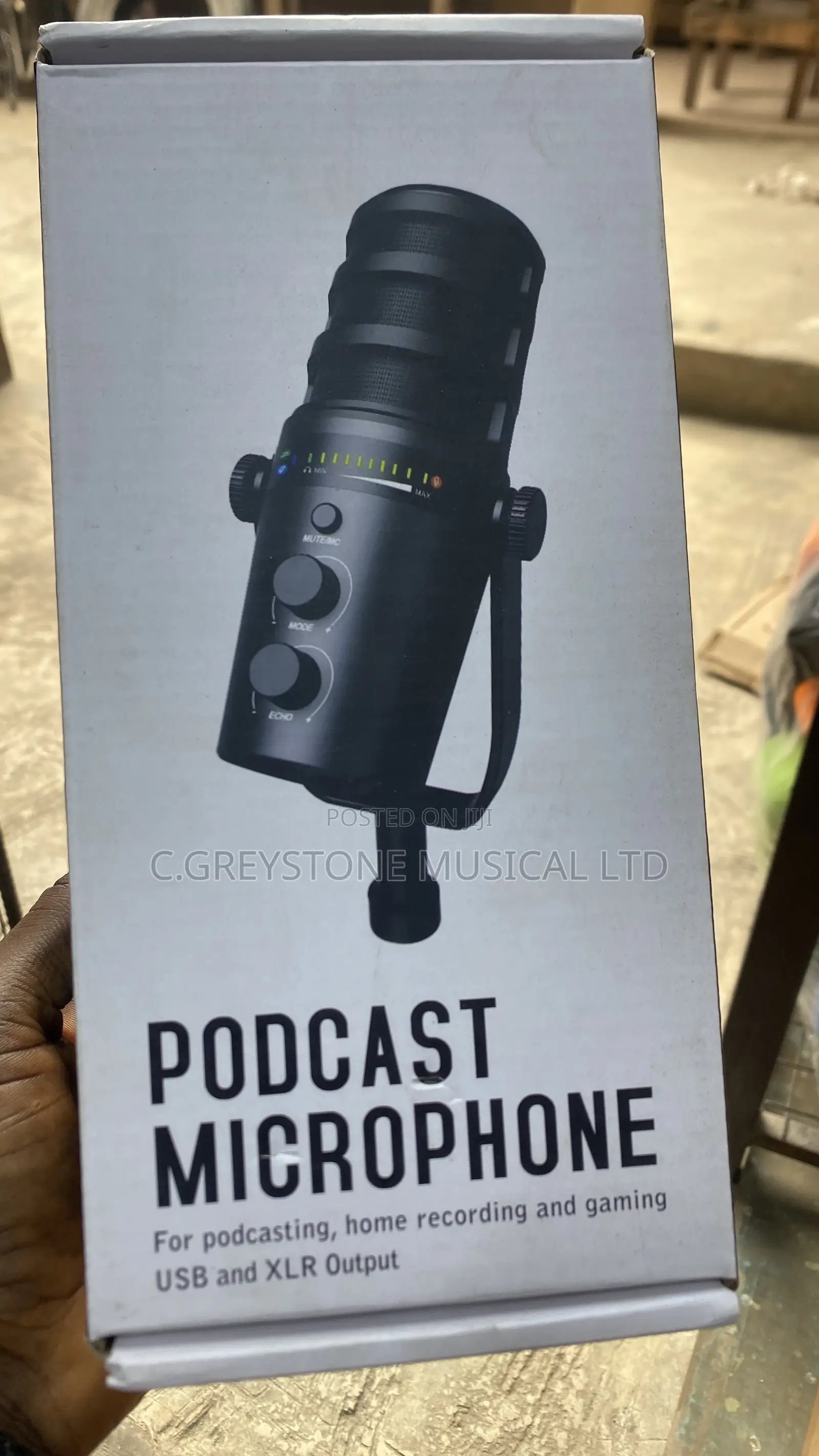 Original Podcast Microphone for Live Streaming 