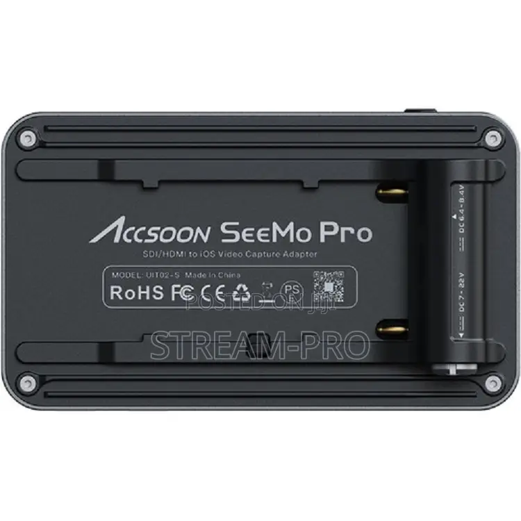 Accsoonseemopro Sdi/Hdmi To Usb-c Videocaptureadapter For iPhone/iPad