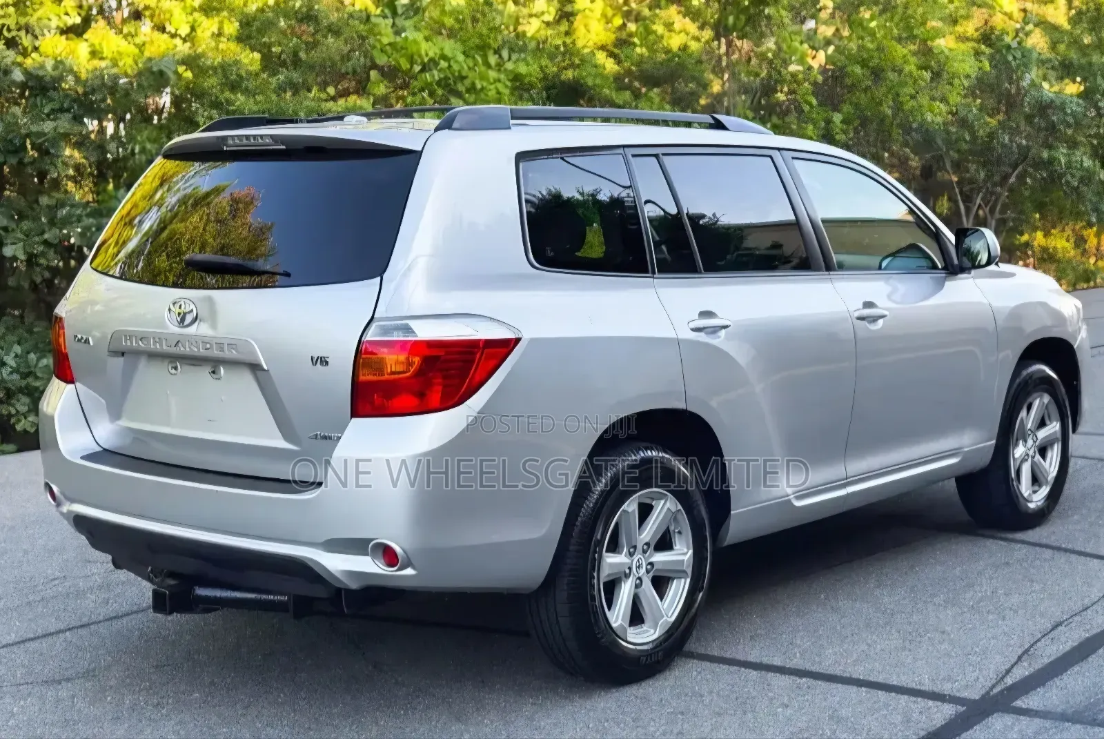 Toyota Highlander Sport 2009 Silver